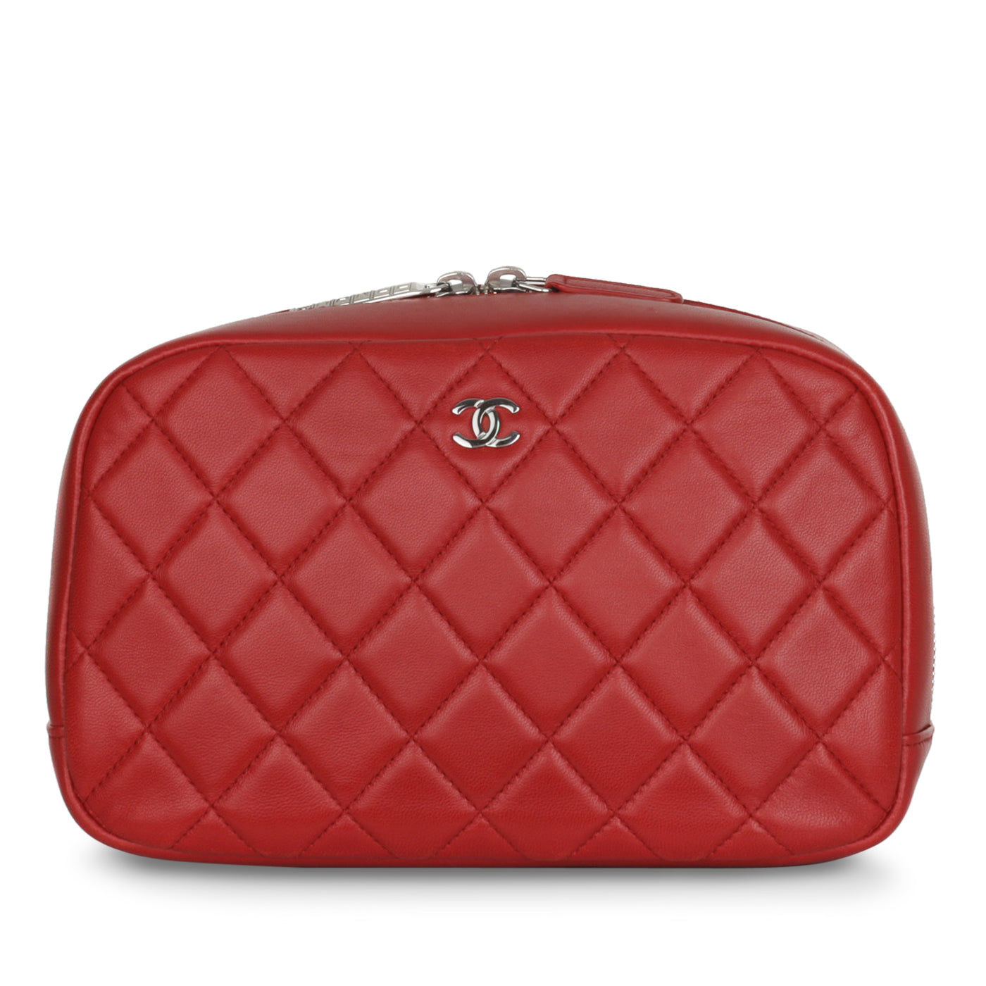 Chanel Toiletry Pouch Lambskin