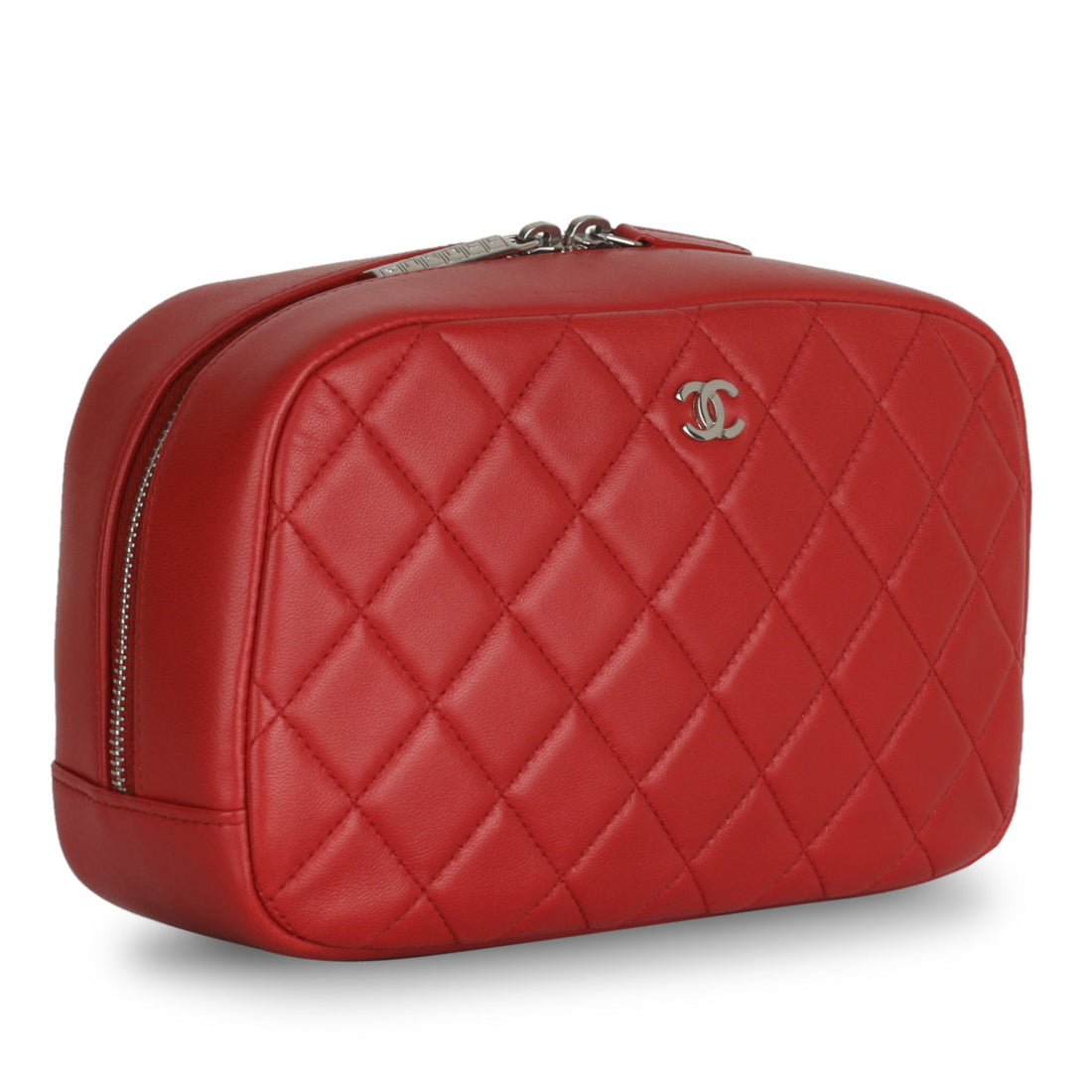 Chanel Toiletry Pouch Lambskin
