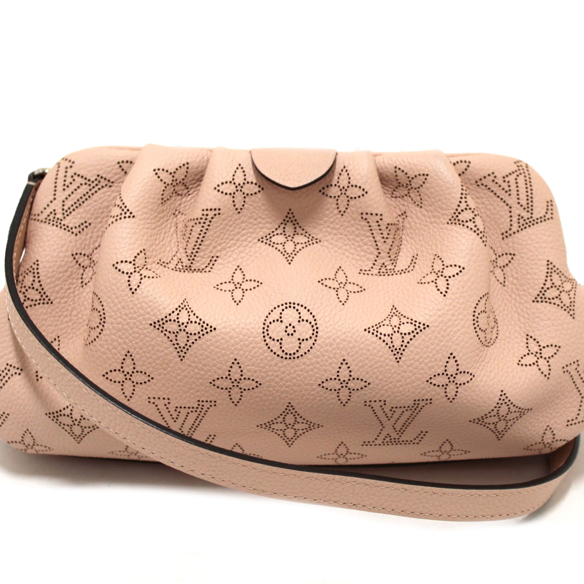 Louis Vuitton Pink Mahina Scala Pouch Crossbody Bag