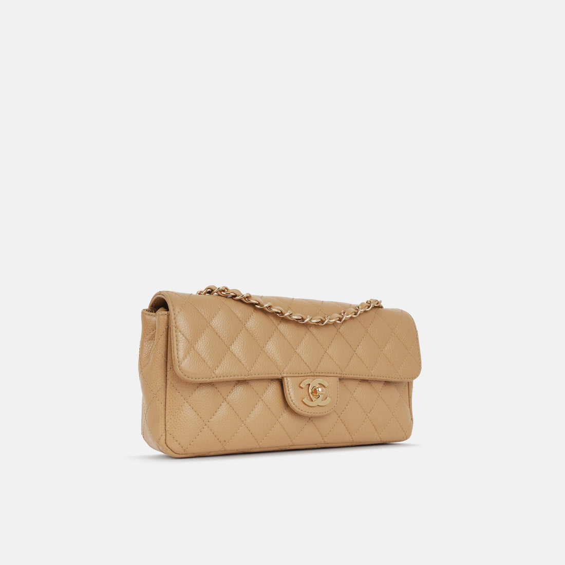 Chanel East West Flap Bag