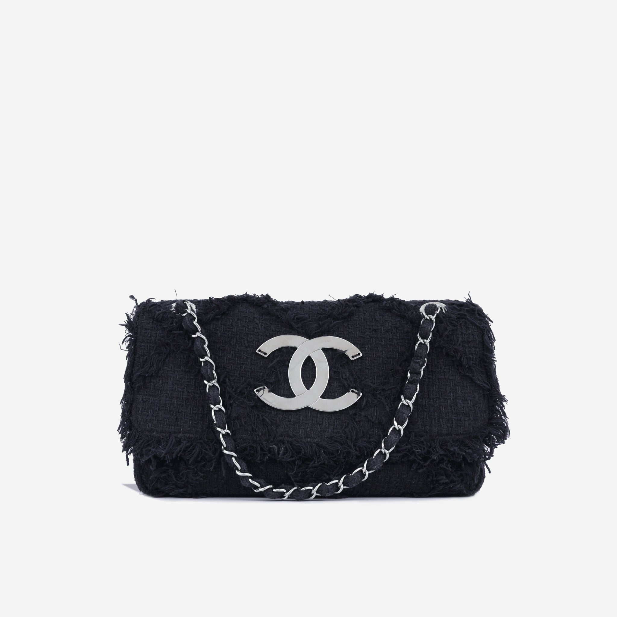 Chanel Nature Tweed Flap