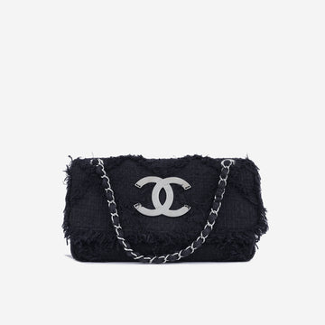 Chanel Nature Tweed Flap