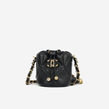 Chanel Micro Bucket Bag on Chain
