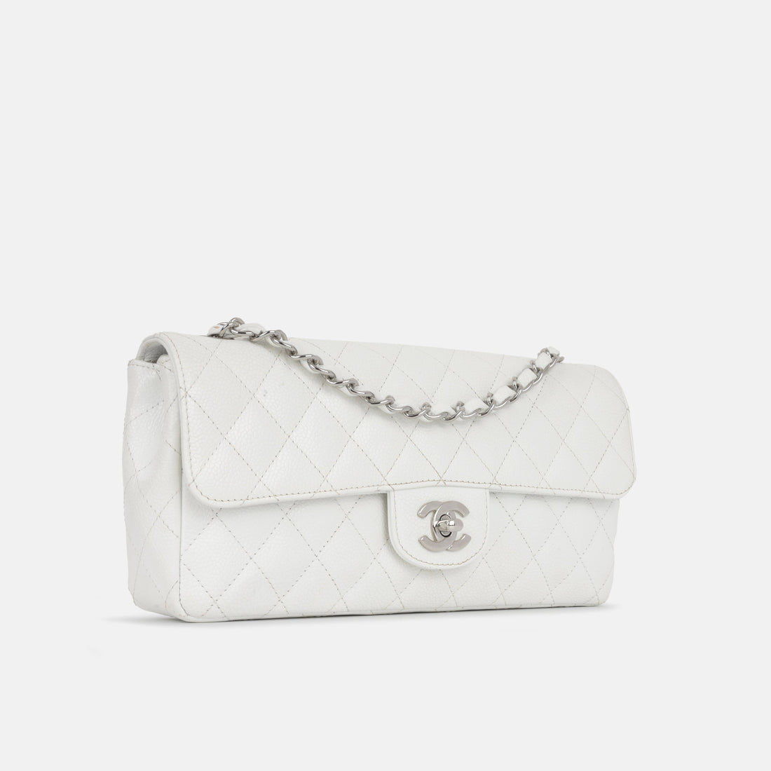 Chanel East West Flap Bag