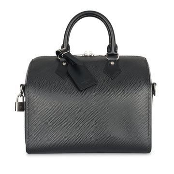 Louis Vuitton Speedy 25 Bandoulière Black Epi