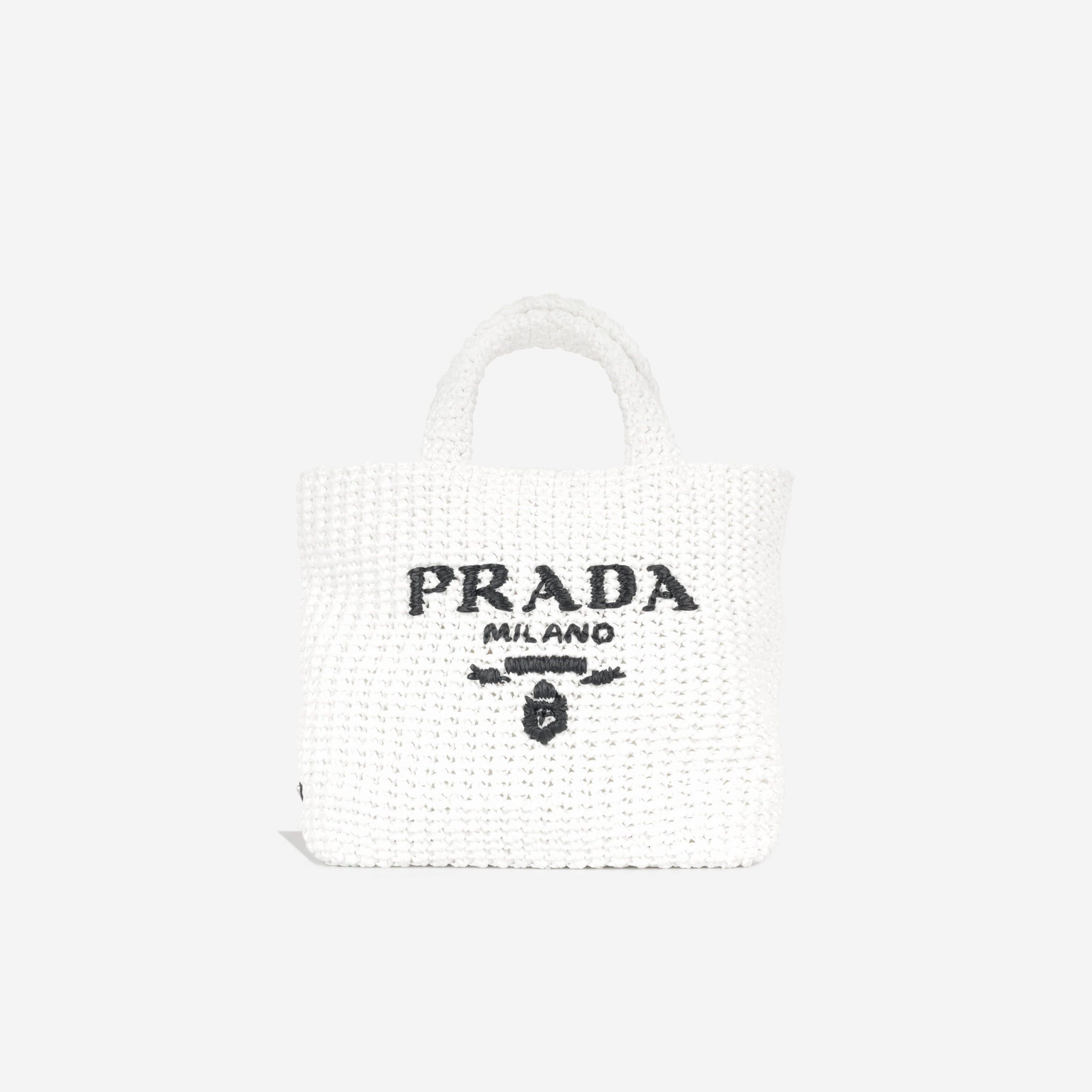 Prada Small Crochet Tote Bag