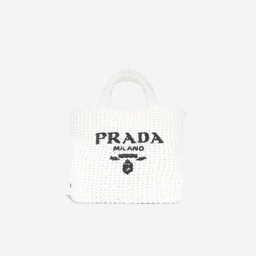 Prada Small Crochet Tote Bag