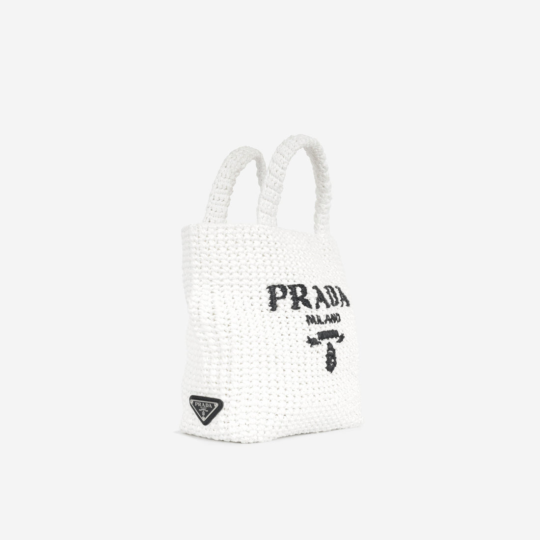 Prada Small Crochet Tote Bag