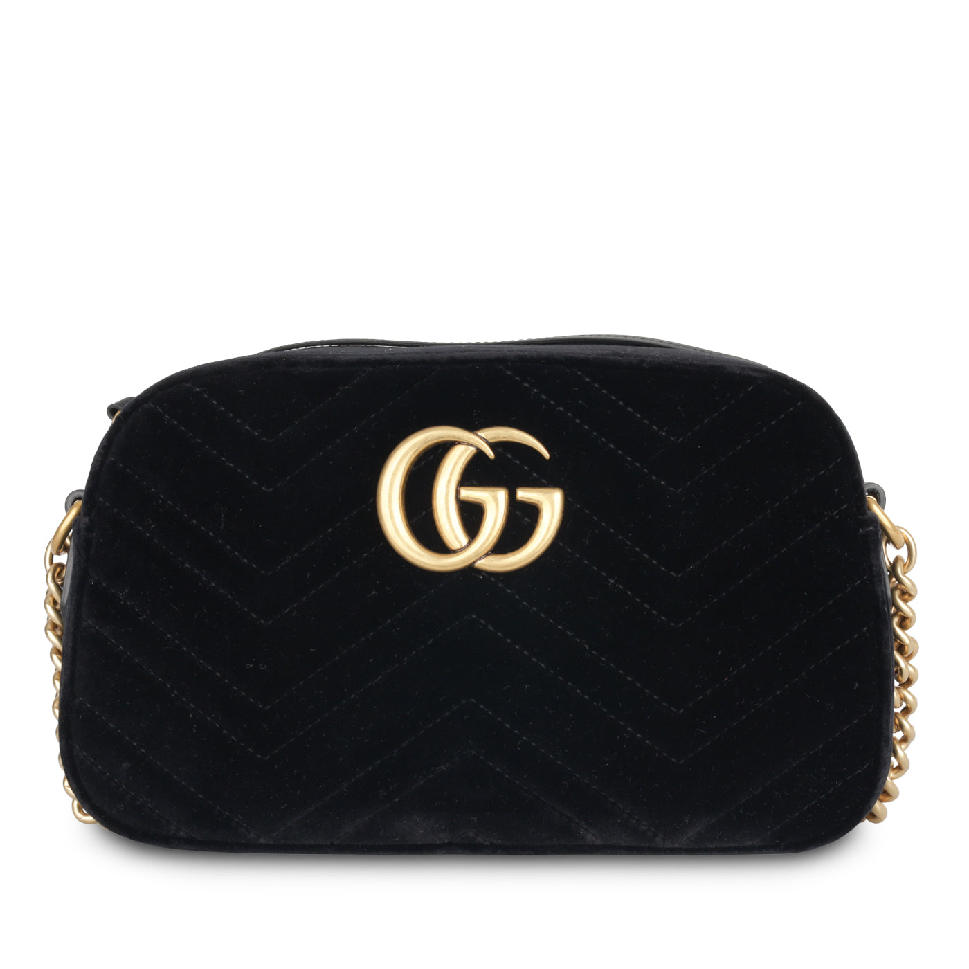 Gucci Small Marmont Bag - Velvet