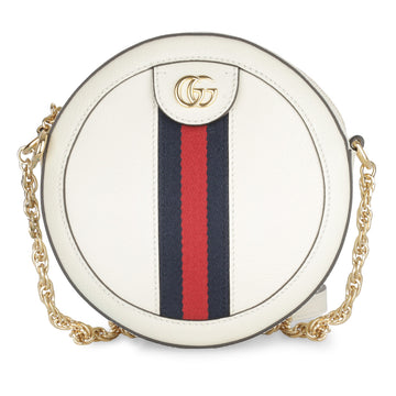 Gucci Mini Round Ophidia - Off White