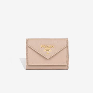 Prada Small Square Saffiano Wallet