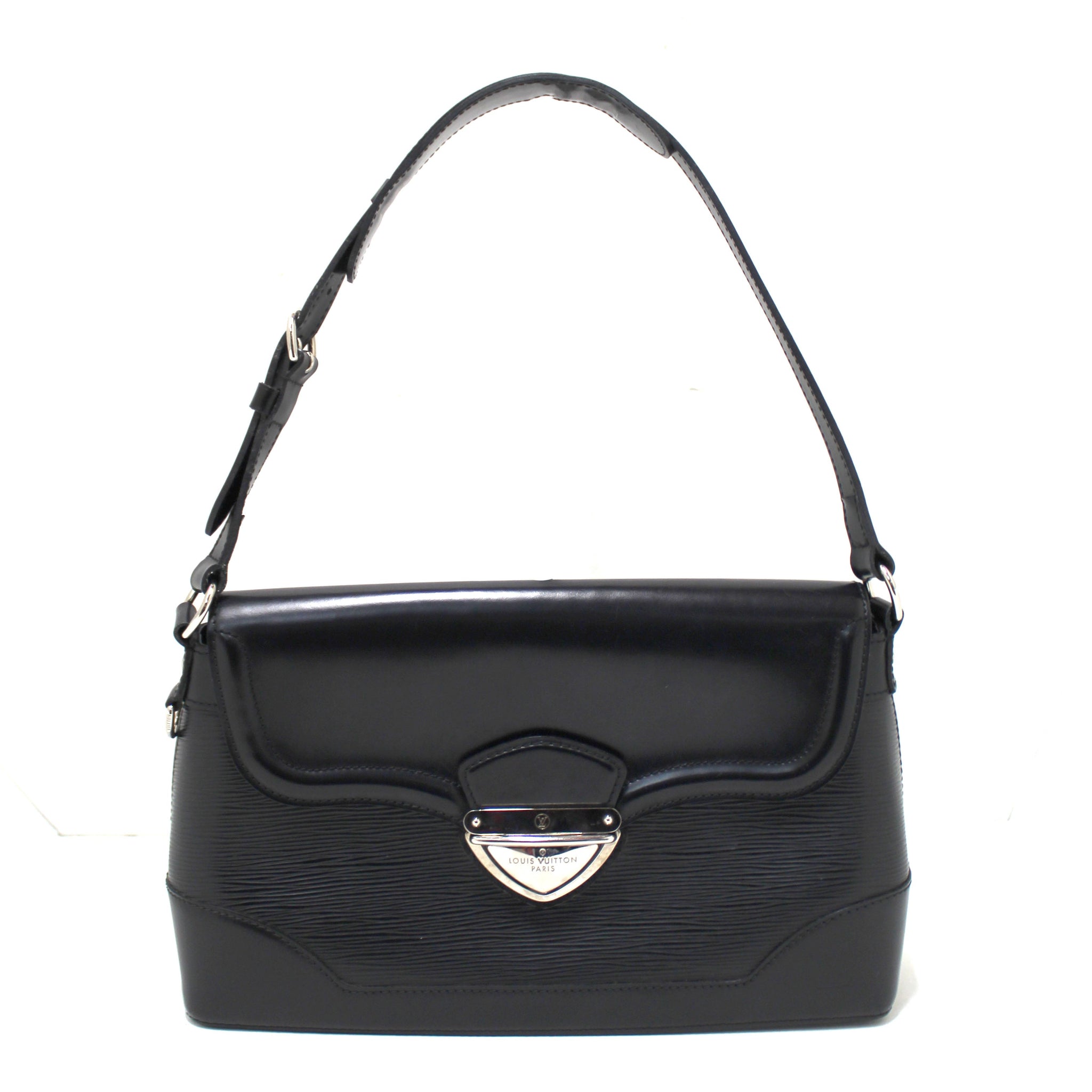Louis Vuitton Black Epi Leather Bagatelle PM Shoulder Bag