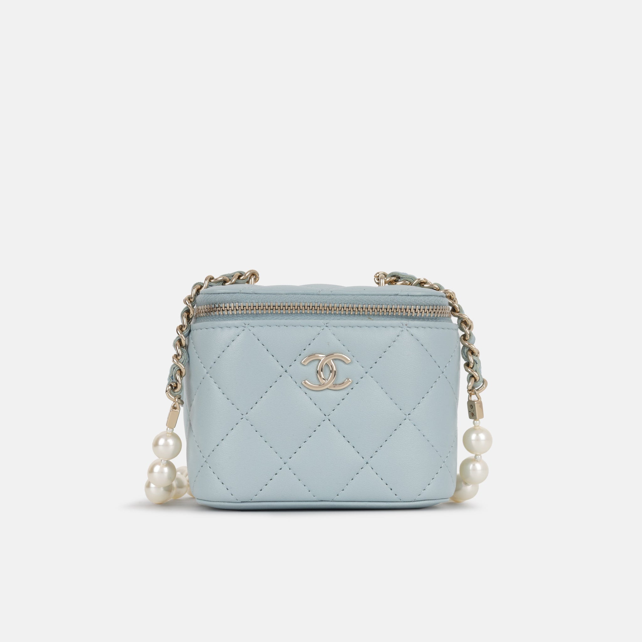 Chanel Mini Vanity on Pearl Chain