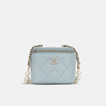 Chanel Mini Vanity on Pearl Chain