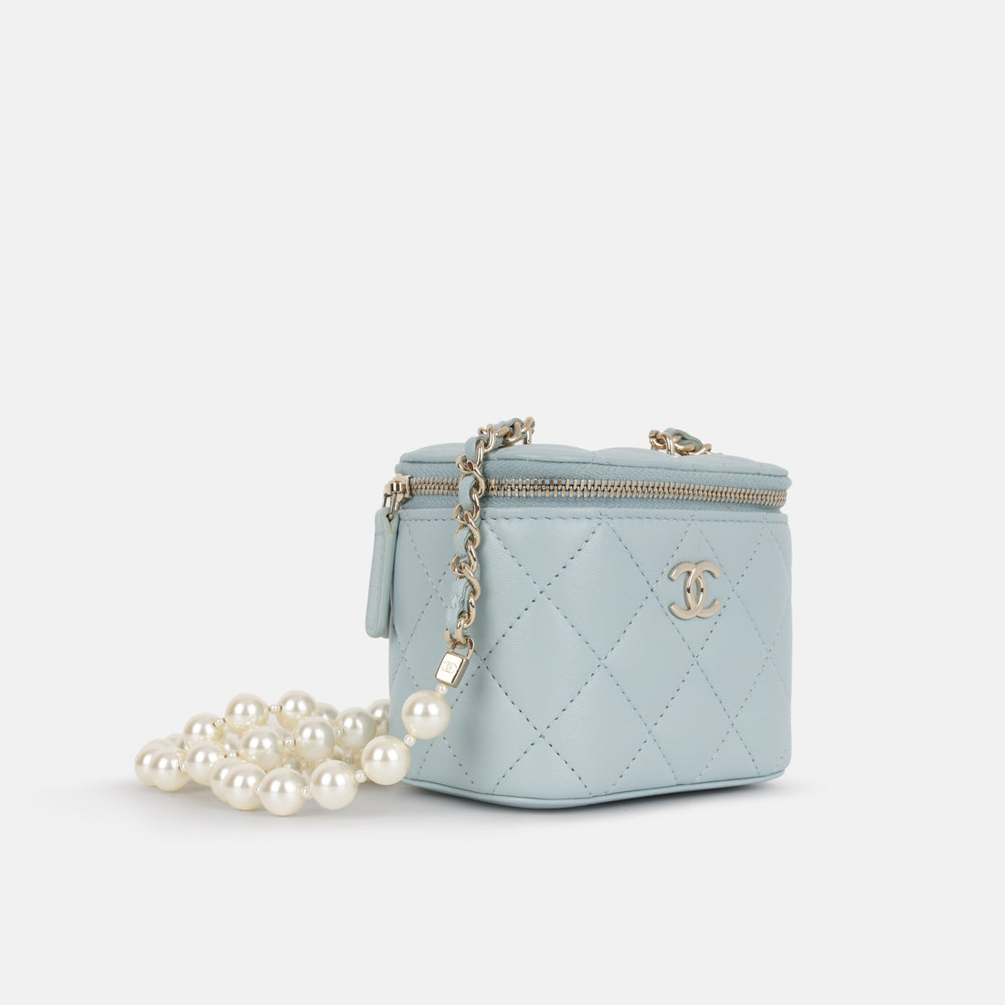 Chanel Mini Vanity on Pearl Chain