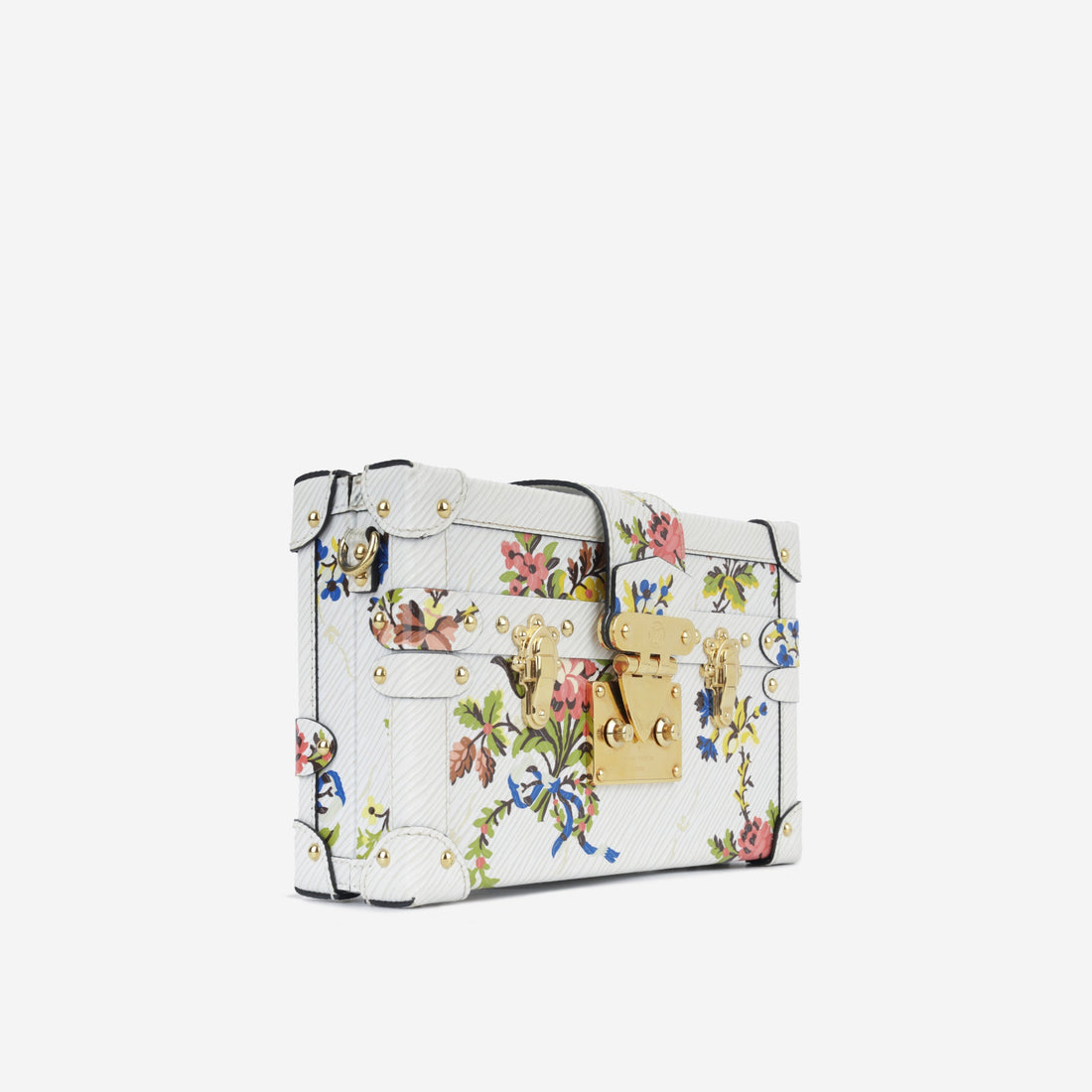 Louis Vuitton Petite Malle White Romantic Blossom Epi