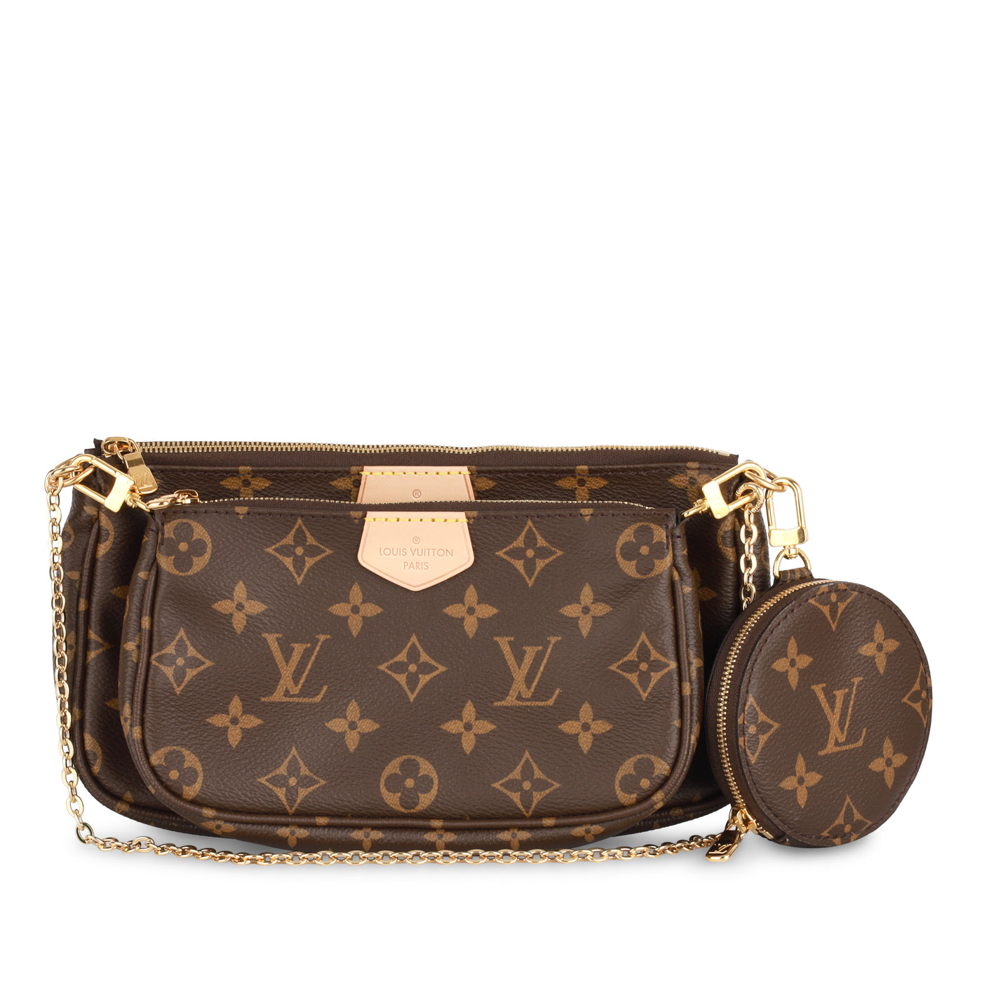 Louis Vuitton Multi Pochette Accessoires Khaki