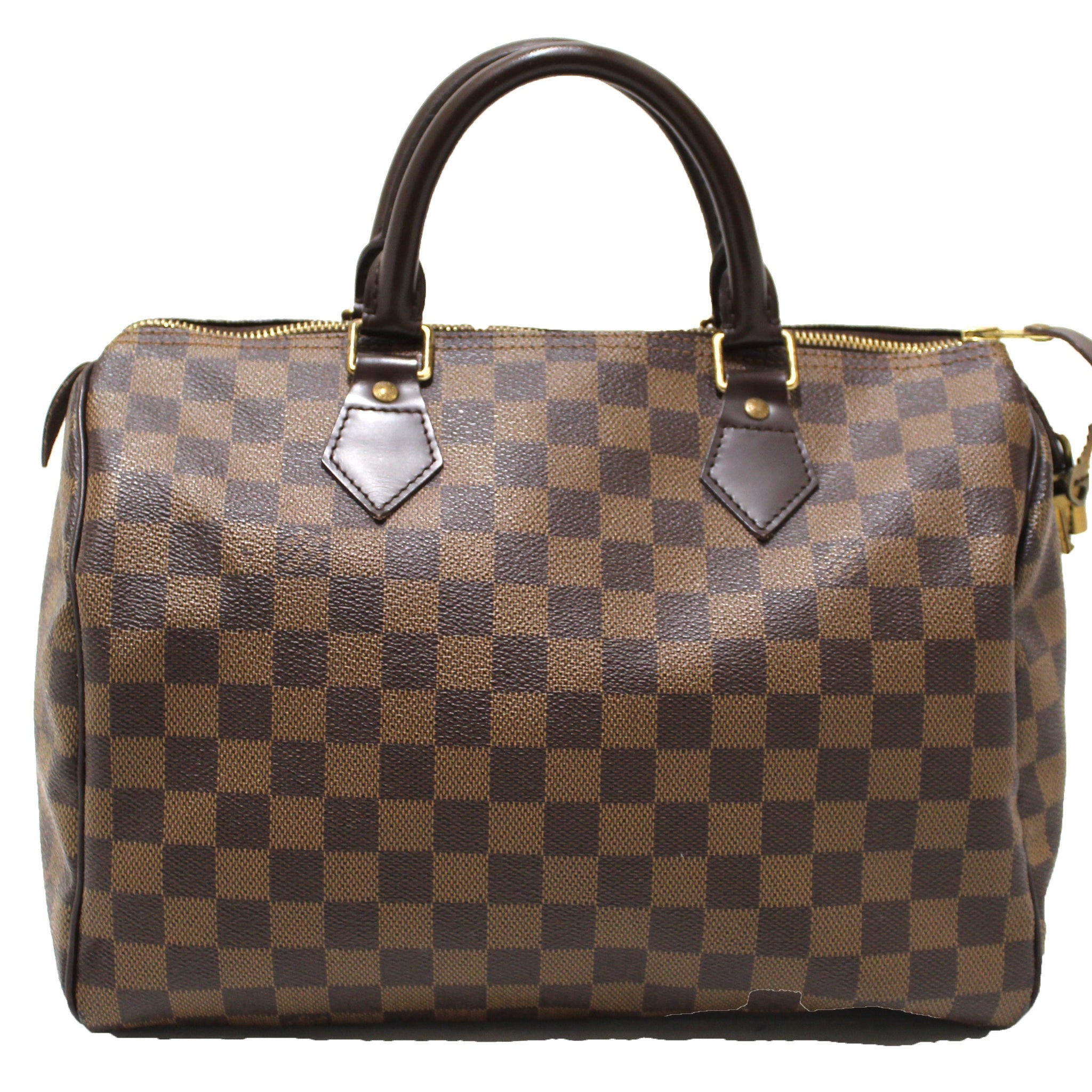 Louis Vuitton Damier Ebene Speedy 30 Handbag
