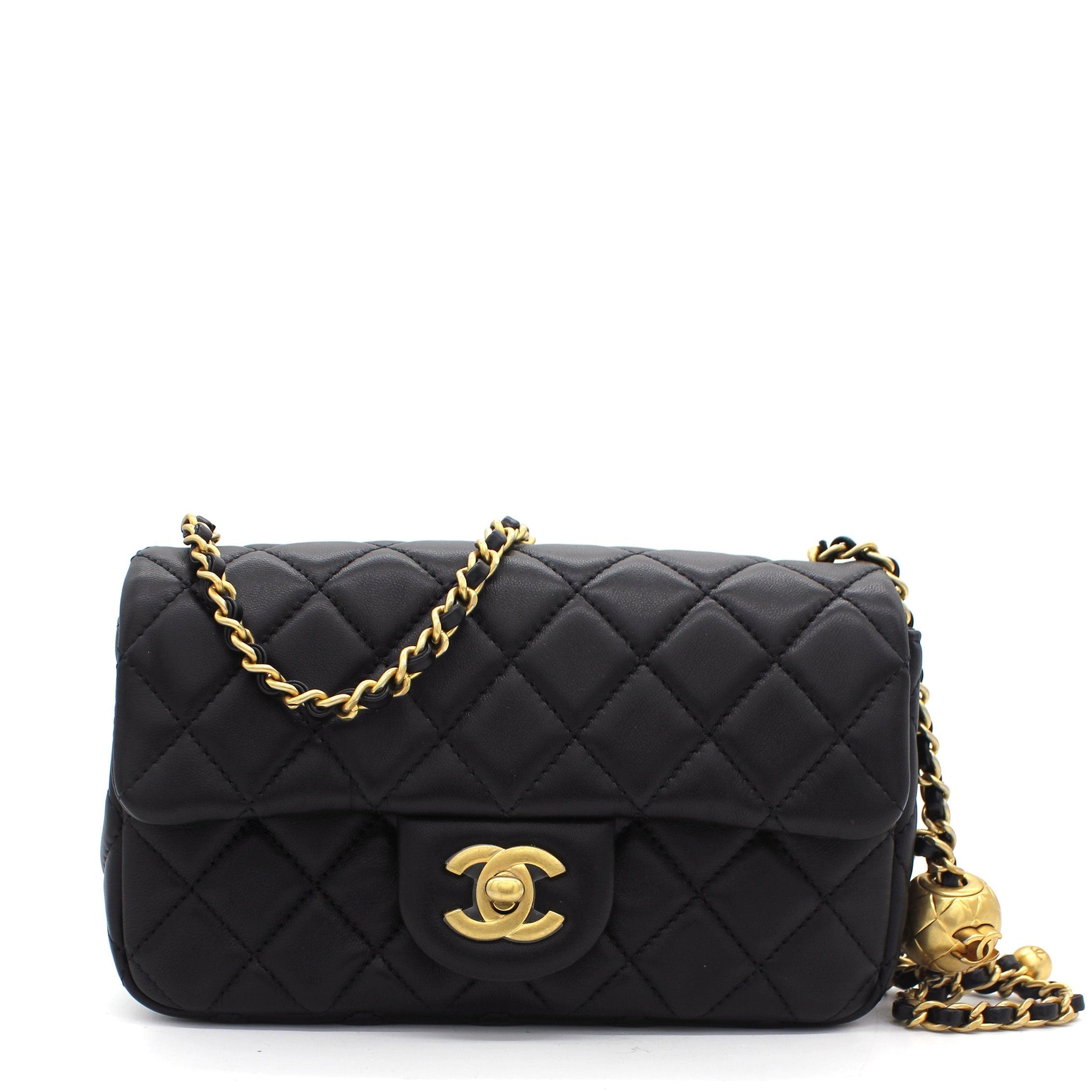 Chanel 20S Pearl Crush Rectangle Mini Flap