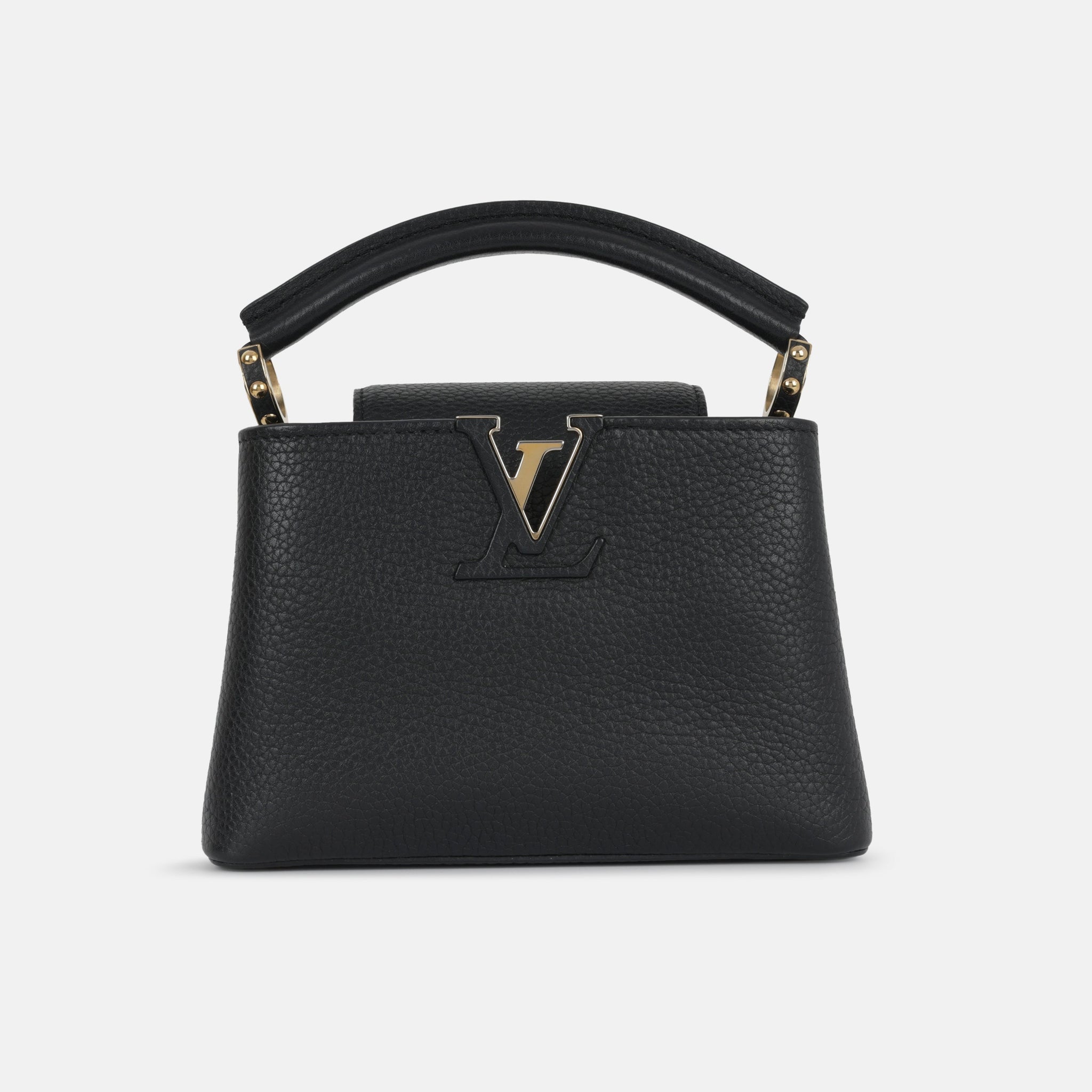 Louis Vuitton Capucines Mini Black Taurillon