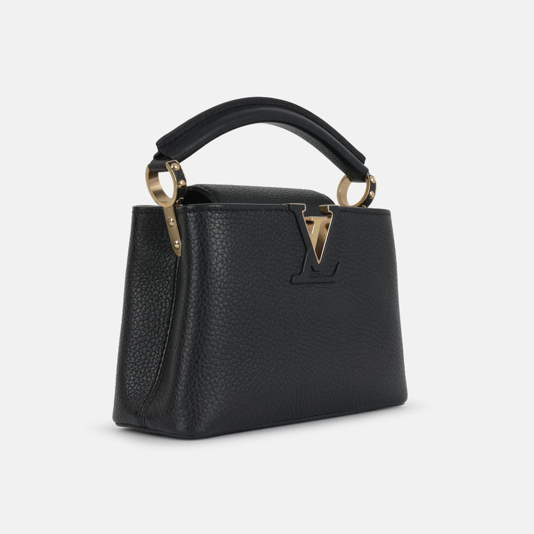 Louis Vuitton Capucines Mini Black Taurillon