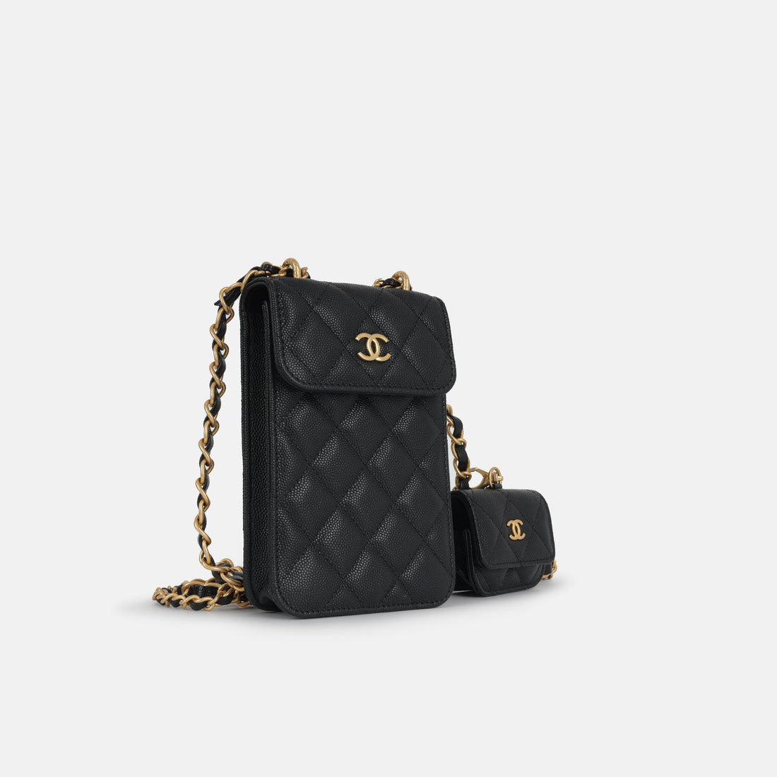 Chanel Phone and Airpods Crossbody