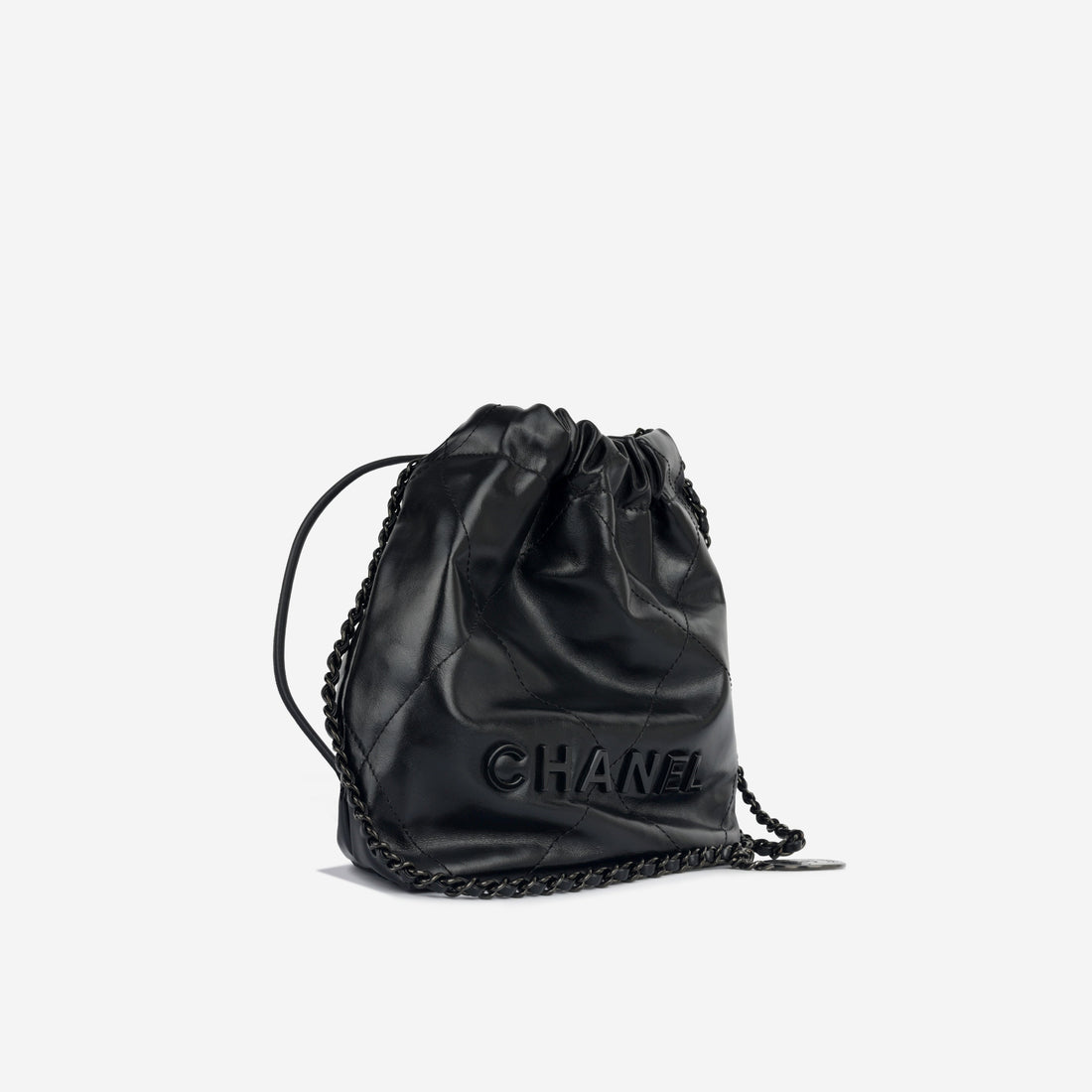 Chanel 22 Mini Handbag So Black