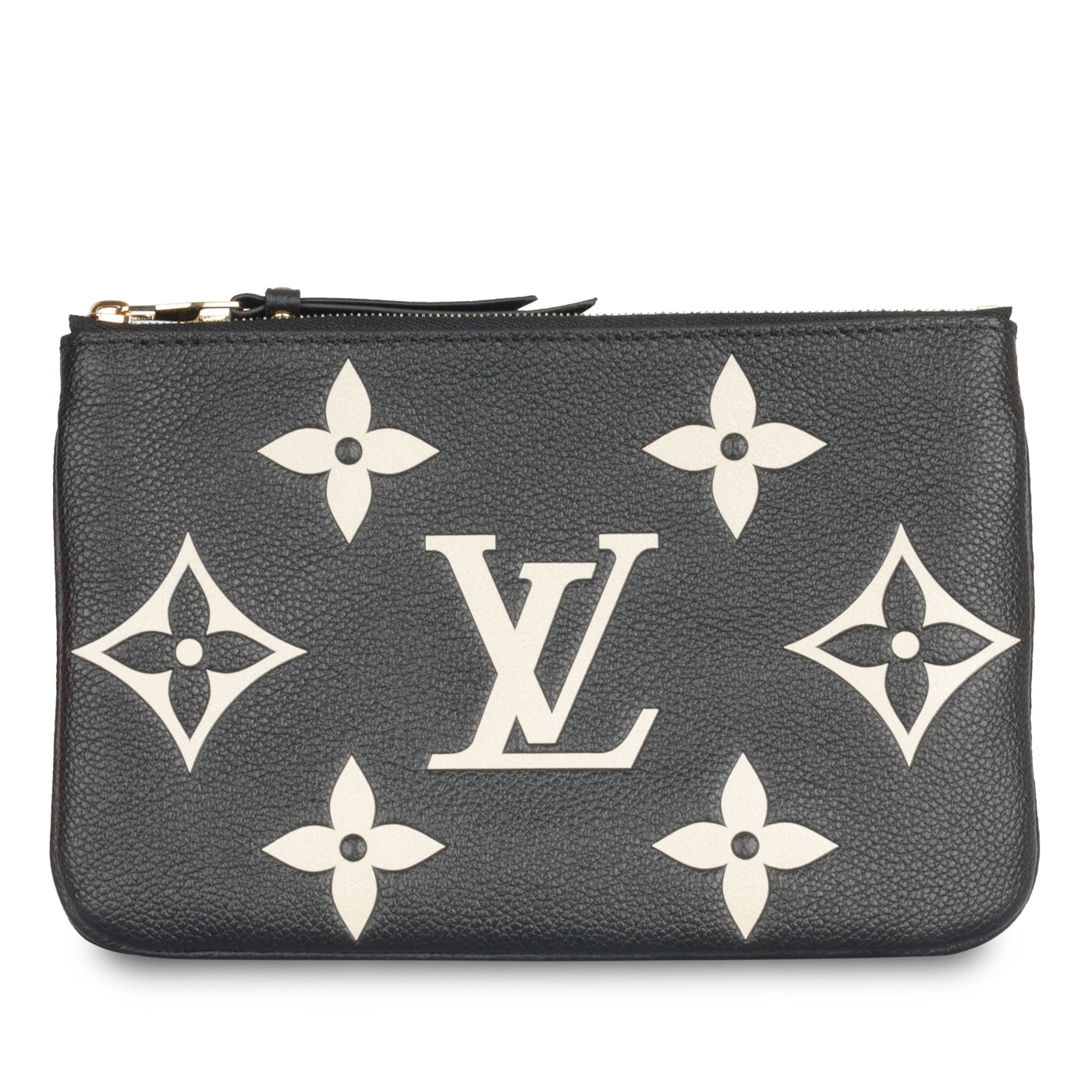 Louis Vuitton Pochette Double Zip Bicolour Empreinte