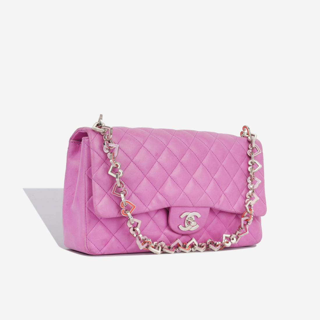 Chanel Valentine flap Bag Purple