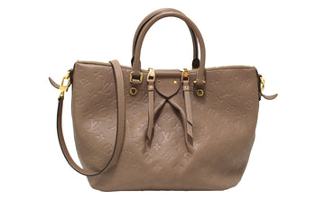 Louis Vuitton Gray Monogram Empreinte Leather Mazarine MM Bag