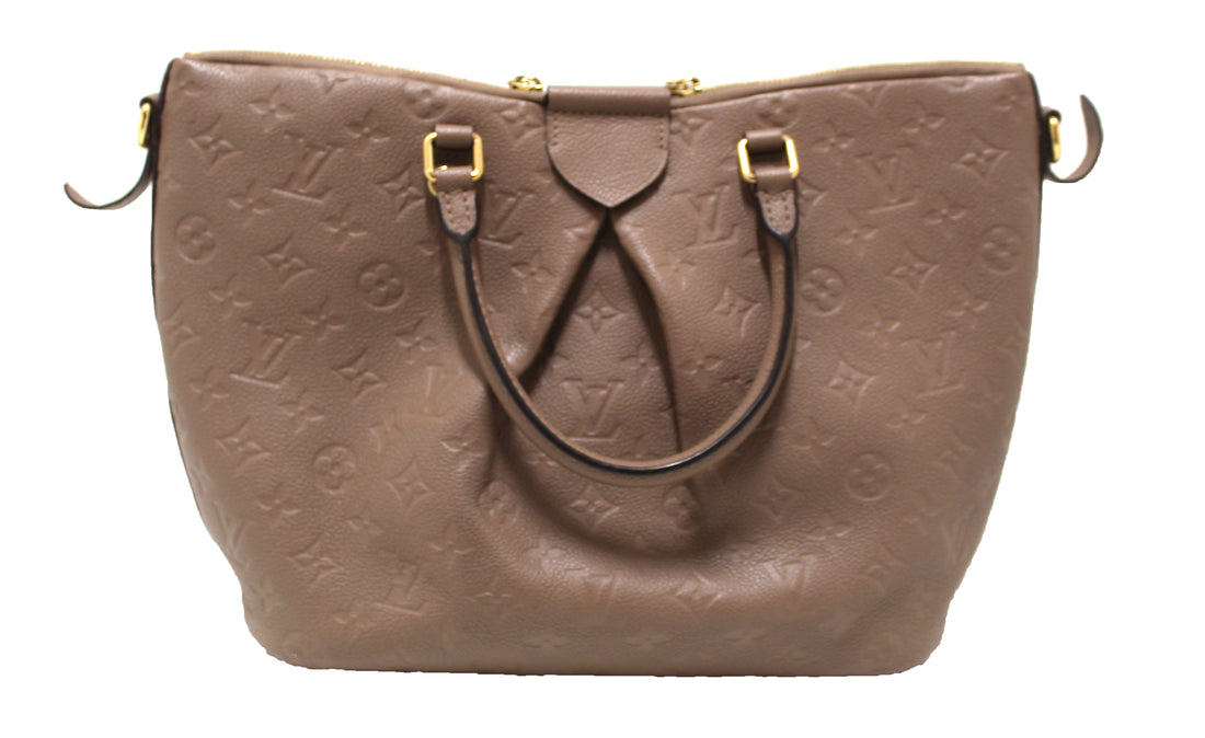 Louis Vuitton Gray Monogram Empreinte Leather Mazarine MM Bag