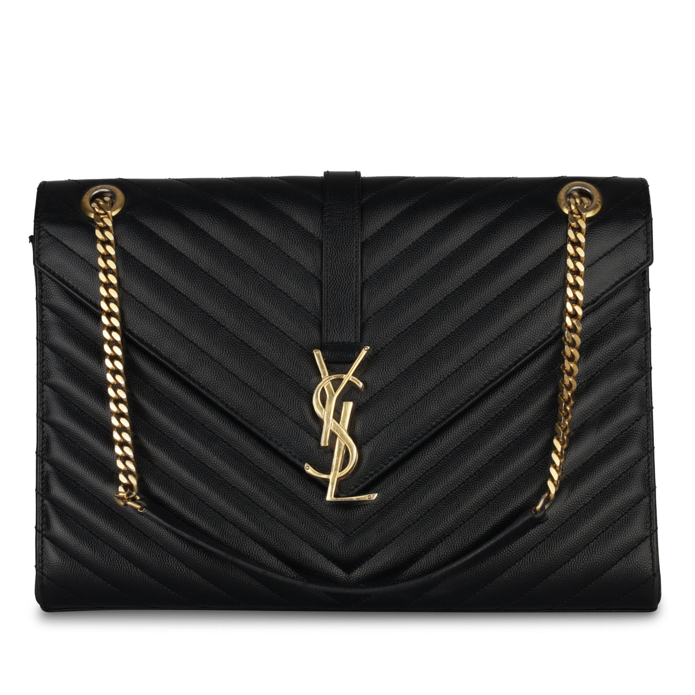 Yves Saint Laurent Large Envelope on Chain