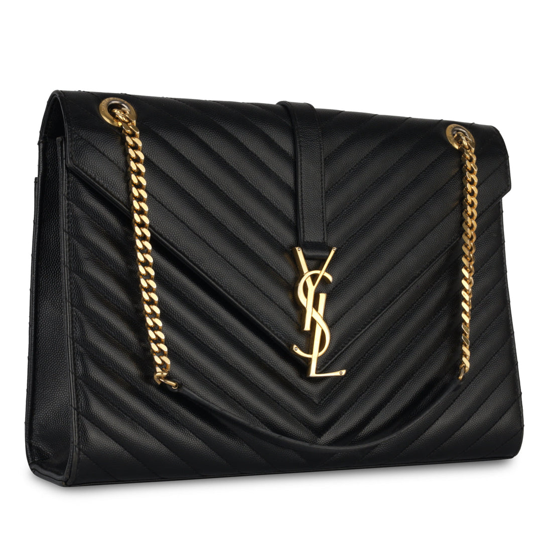 Yves Saint Laurent Large Envelope on Chain