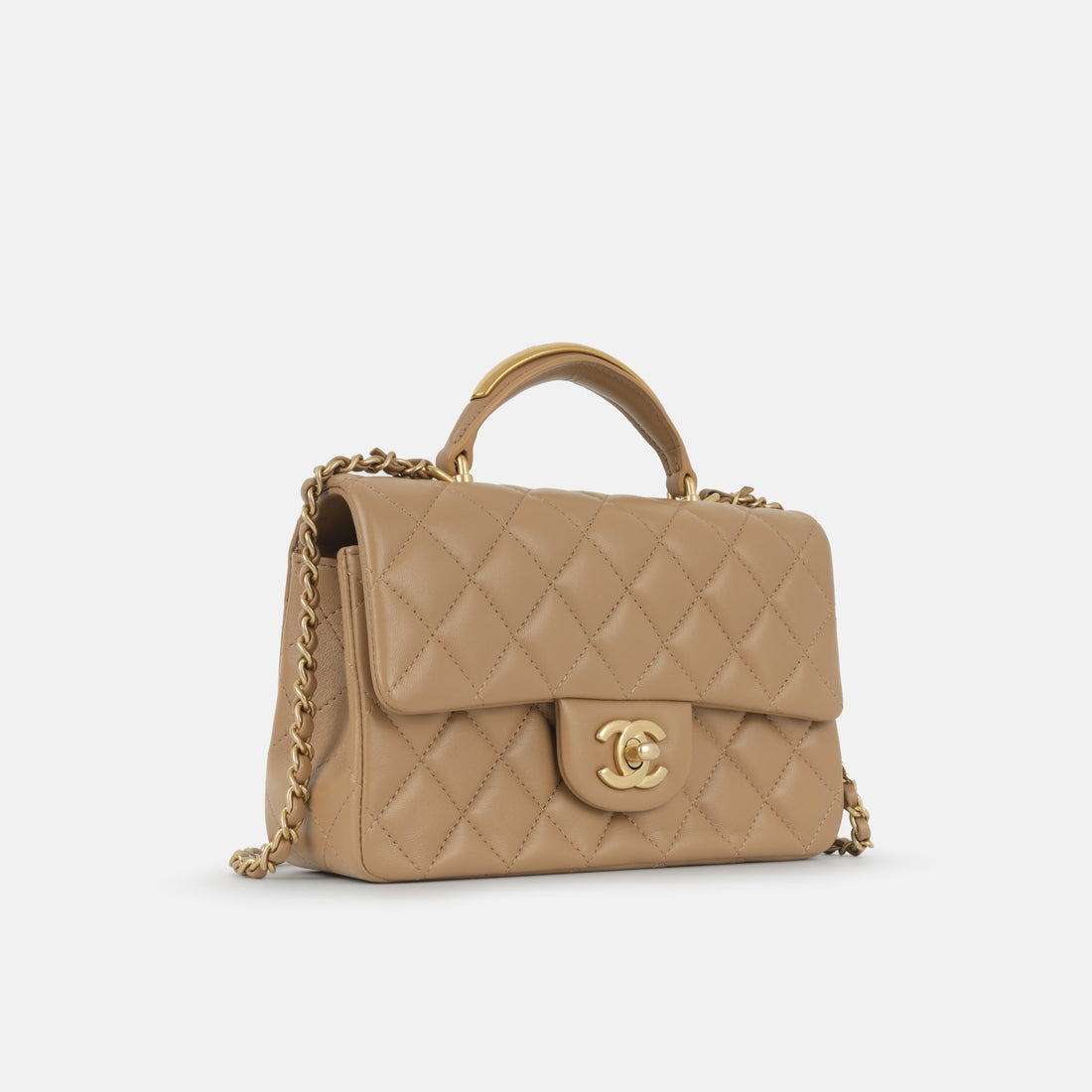 Chanel Mini Rectangular Plaque Top Handle