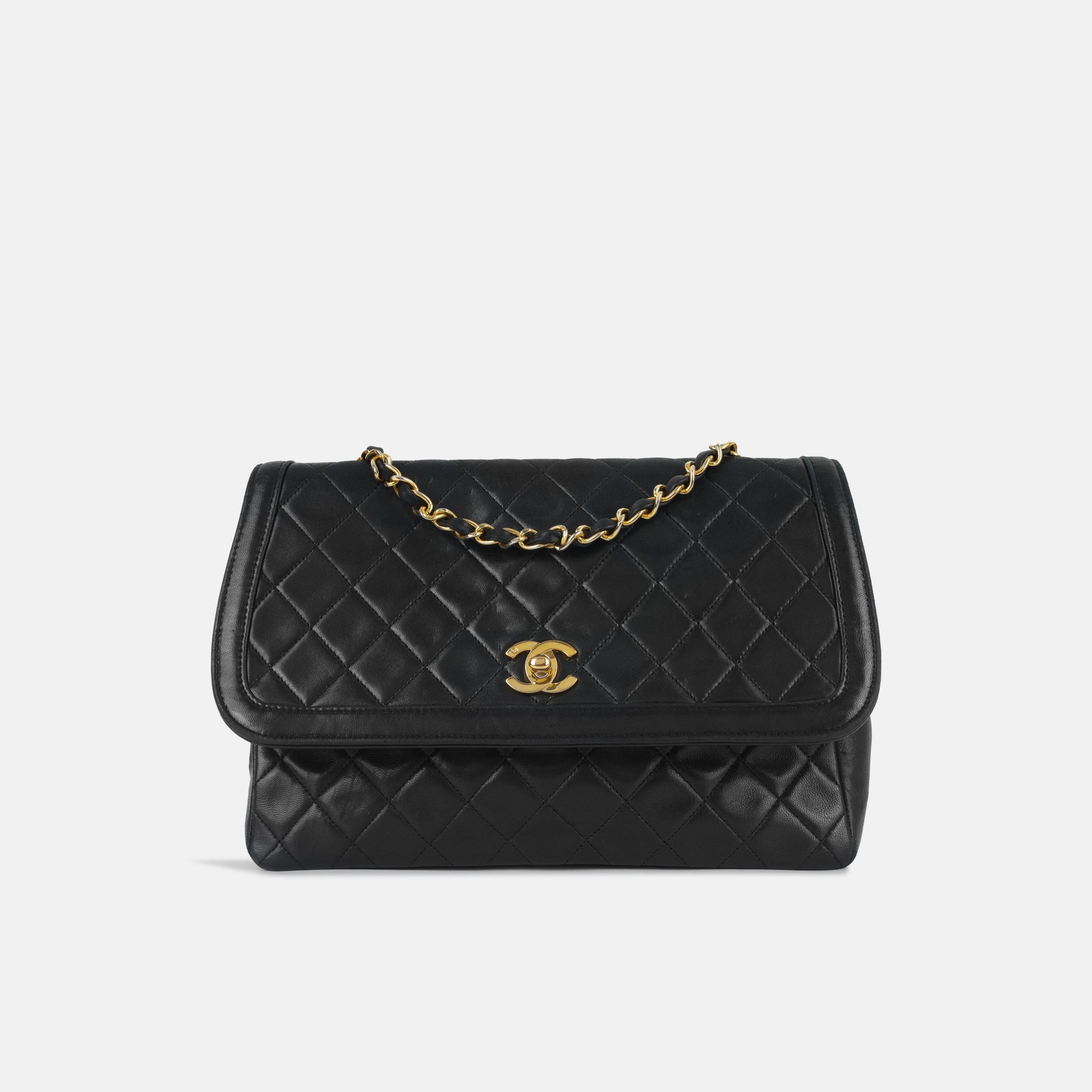Chanel Vintage Diana Flap Black