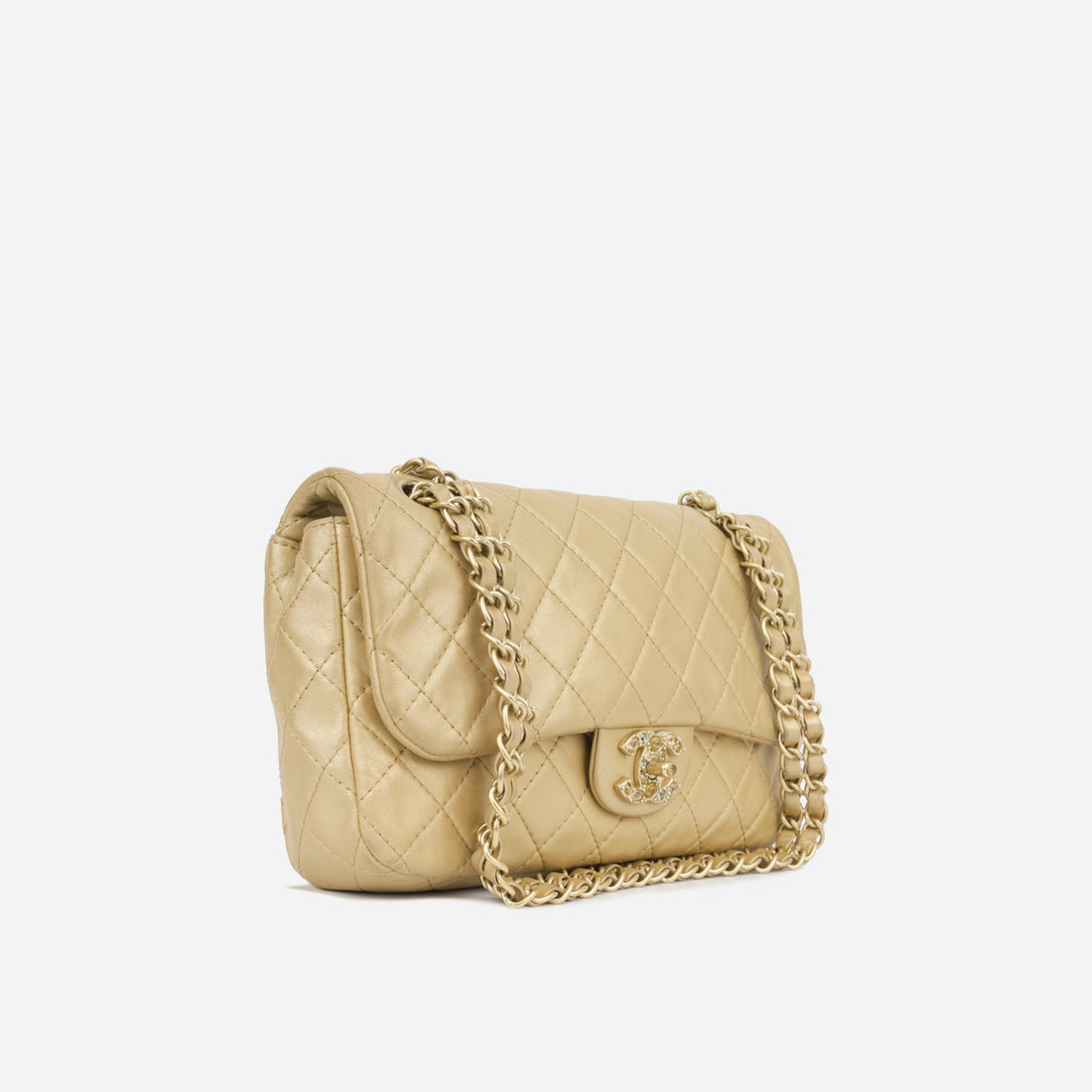 Chanel Seasonal Flap  Champagne Gold