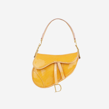 Christian Dior Vintage Mini Saddle Bag