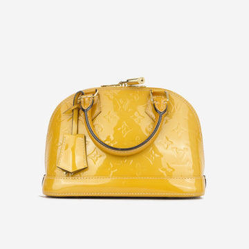 Louis Vuitton Alma BB Gold Vernis