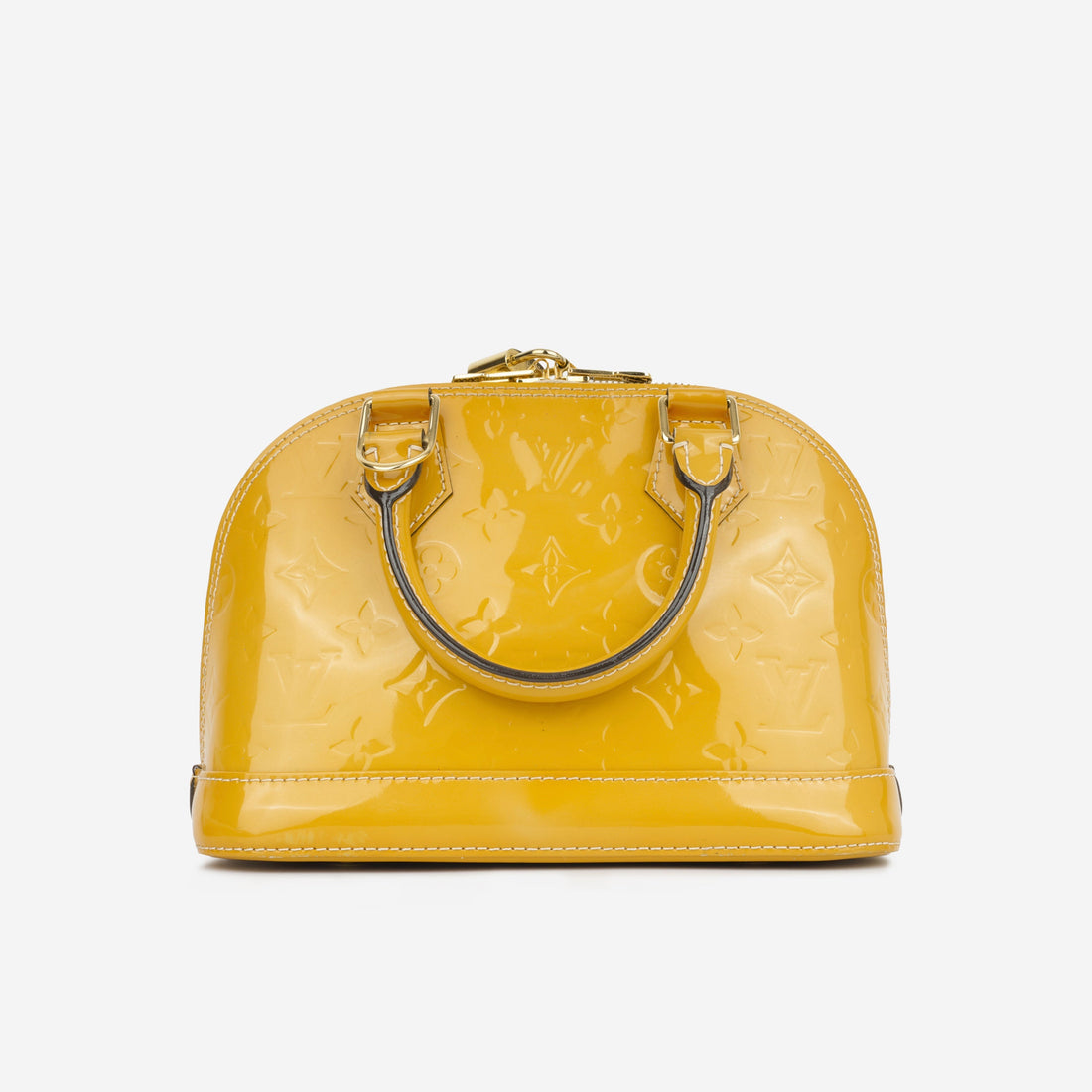 Louis Vuitton Alma BB Gold Vernis