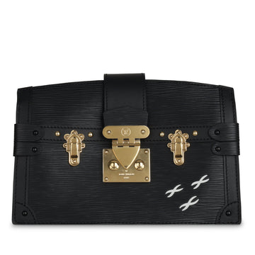 Louis Vuitton Trunk Clutch Black Epi