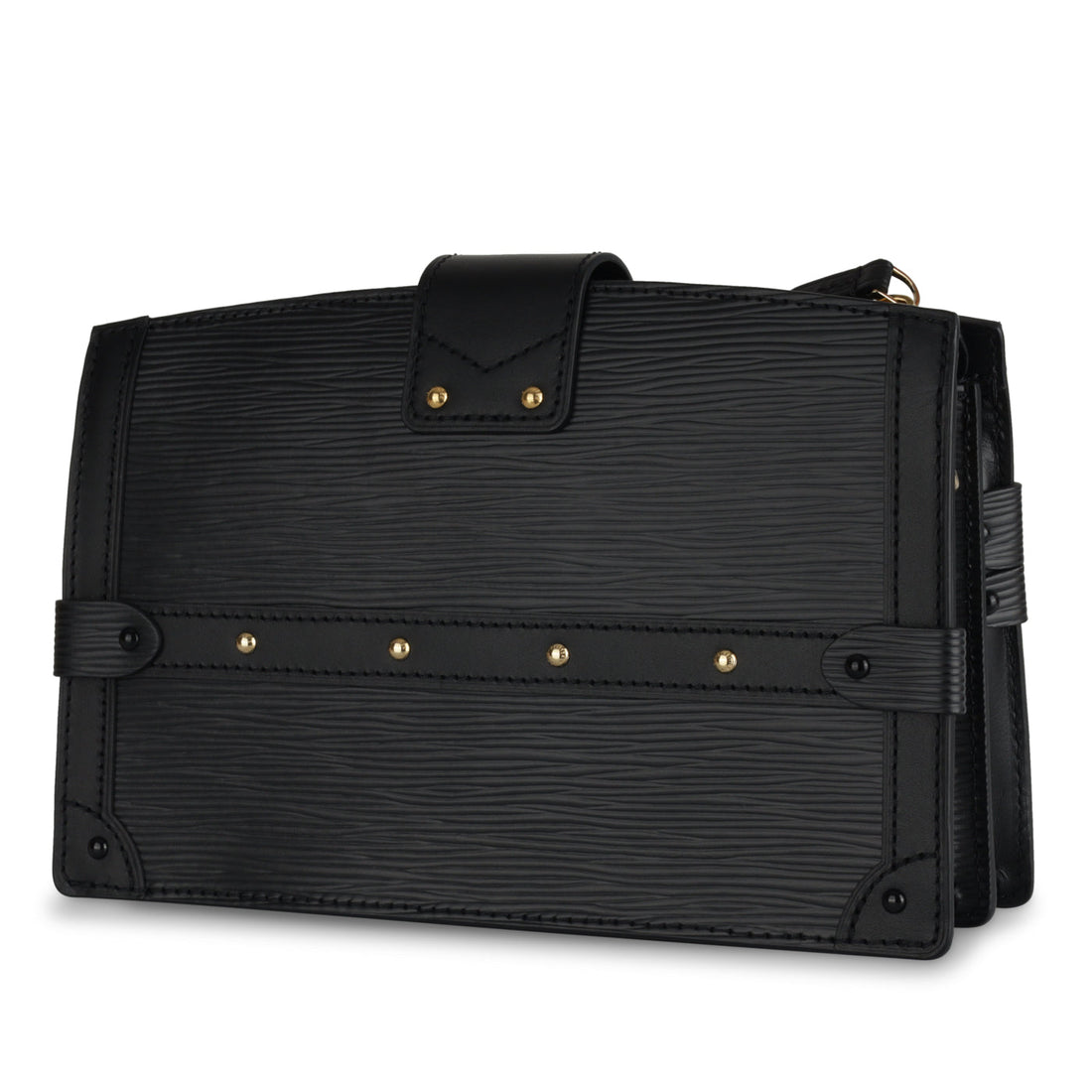 Louis Vuitton Trunk Clutch Black Epi