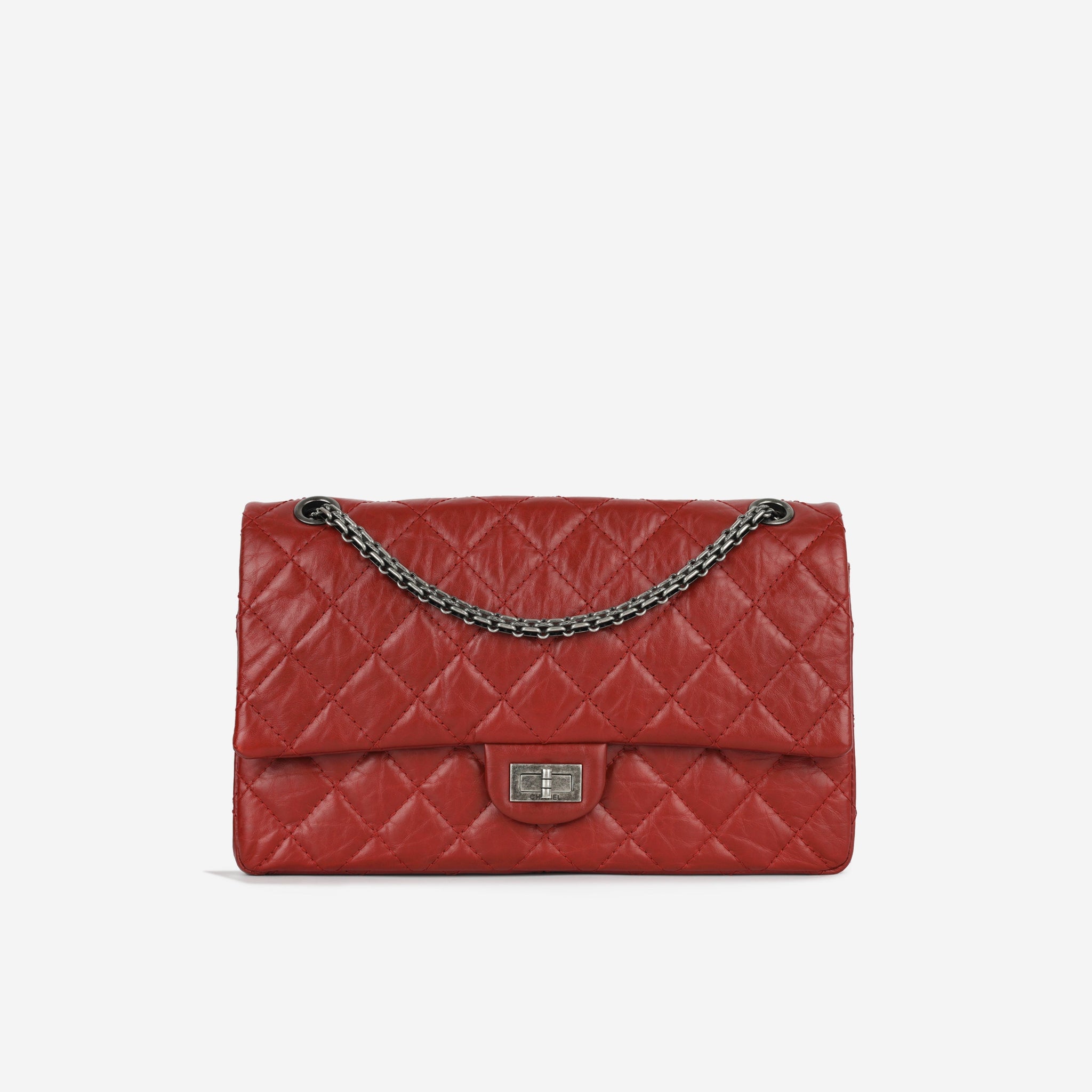 Chanel 2.55 Reissue 226 Dark Red