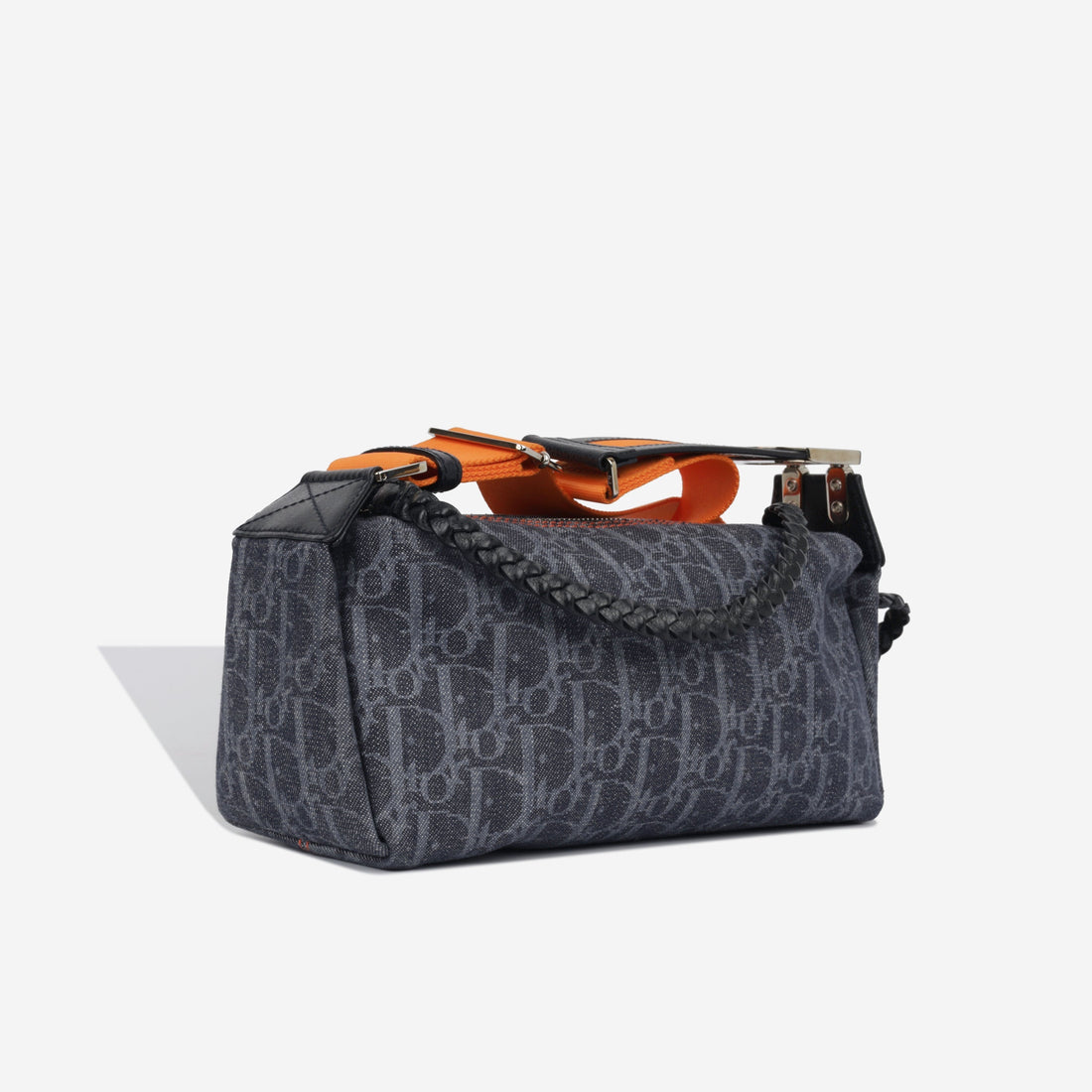 Christian Dior Denim Flight Bag Vintage