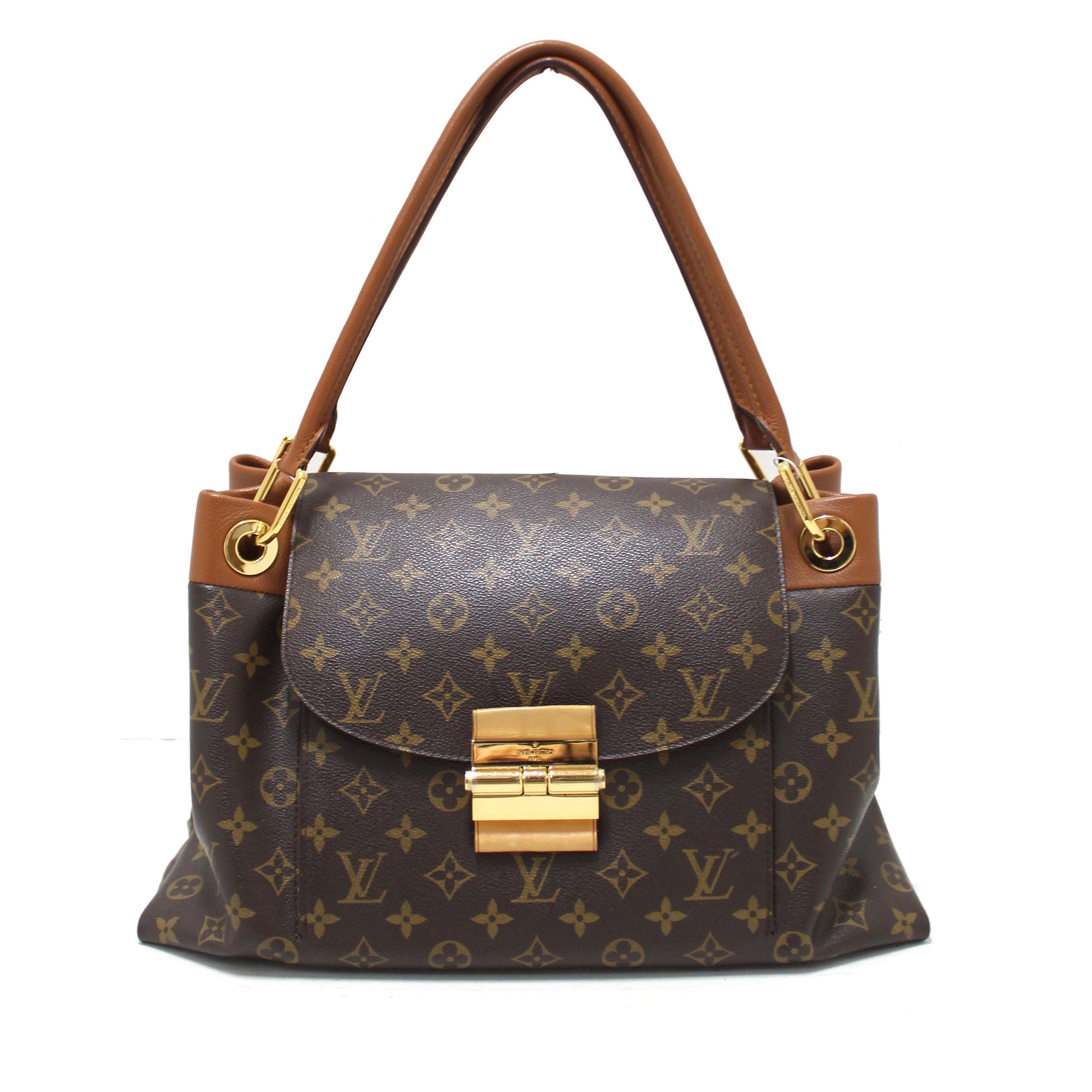 Louis Vuitton Classic Monogram Camel Olympe Shoulder