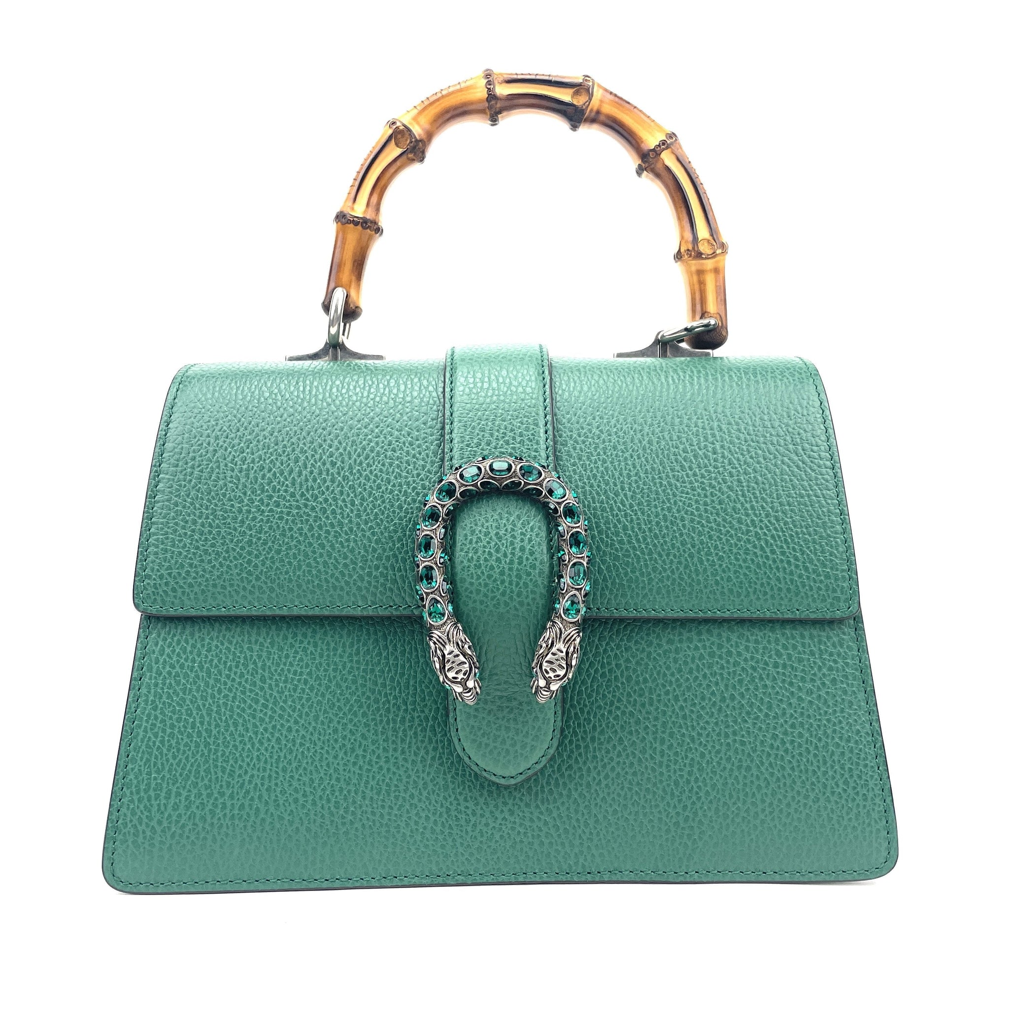 Gucci Dionysus Leather Super Mini Bag Hibiscus Red Leather