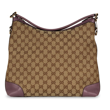 Gucci Canvas Hobo Tote