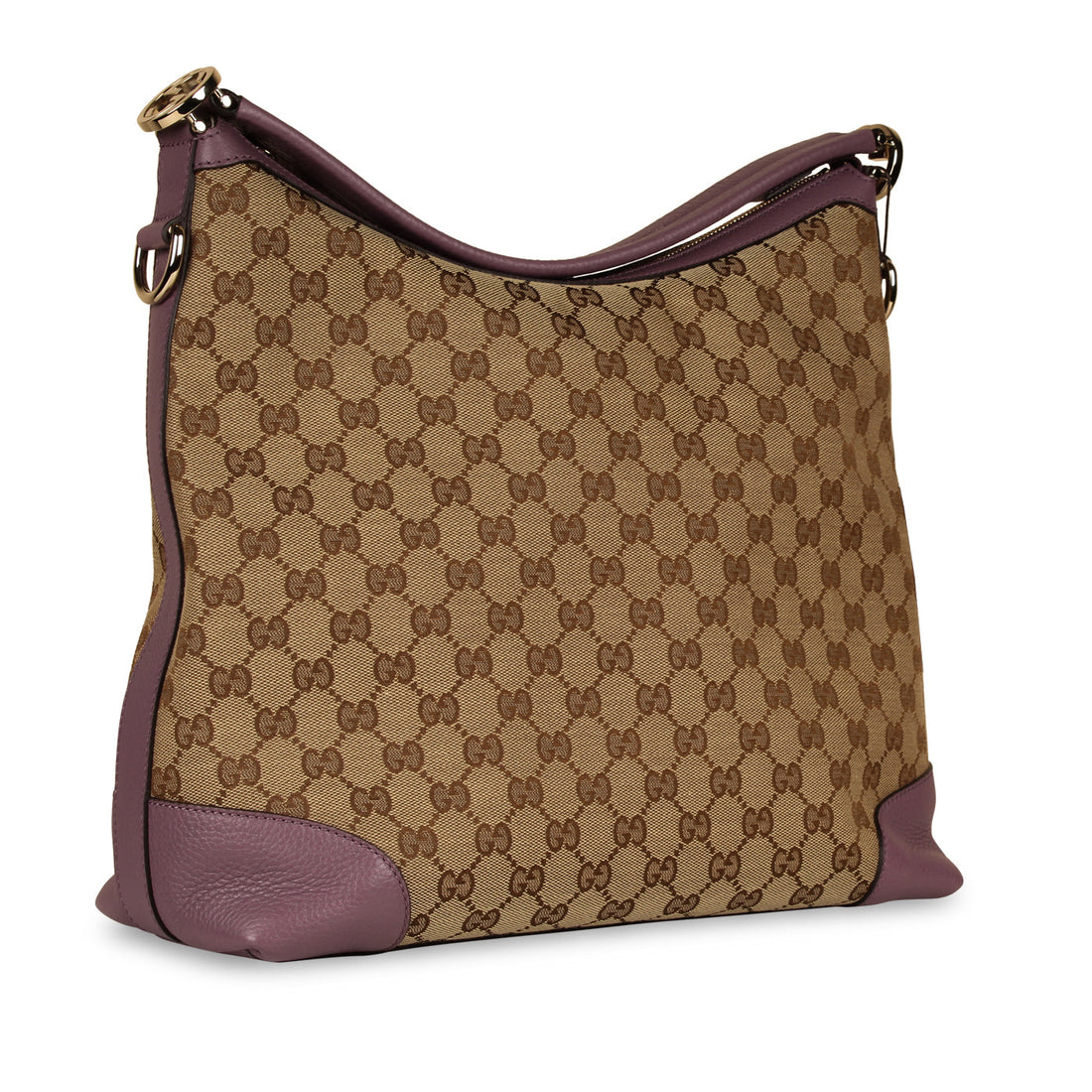 Gucci Canvas Hobo Tote