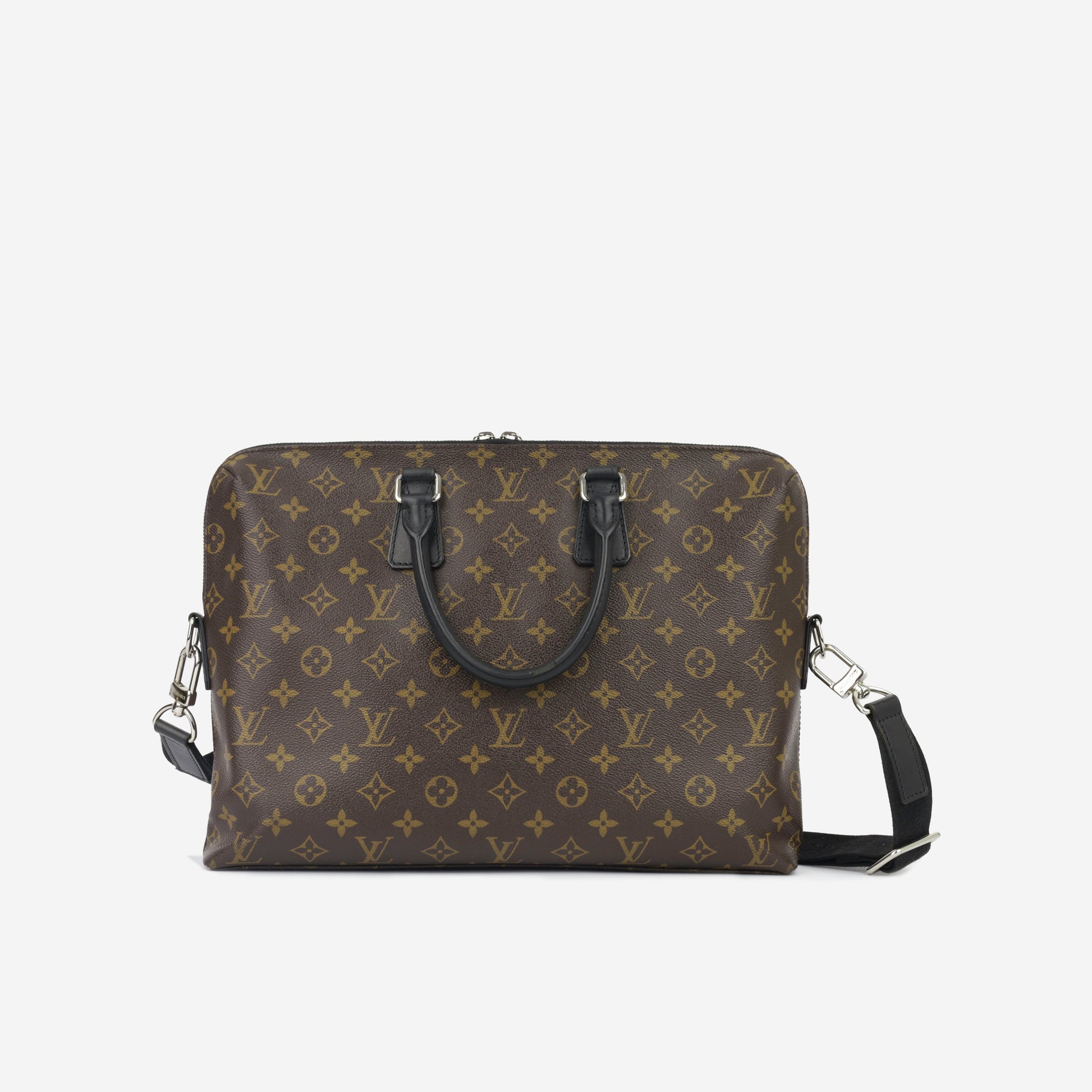 Louis Vuitton Porte Documents Monogram Macassar