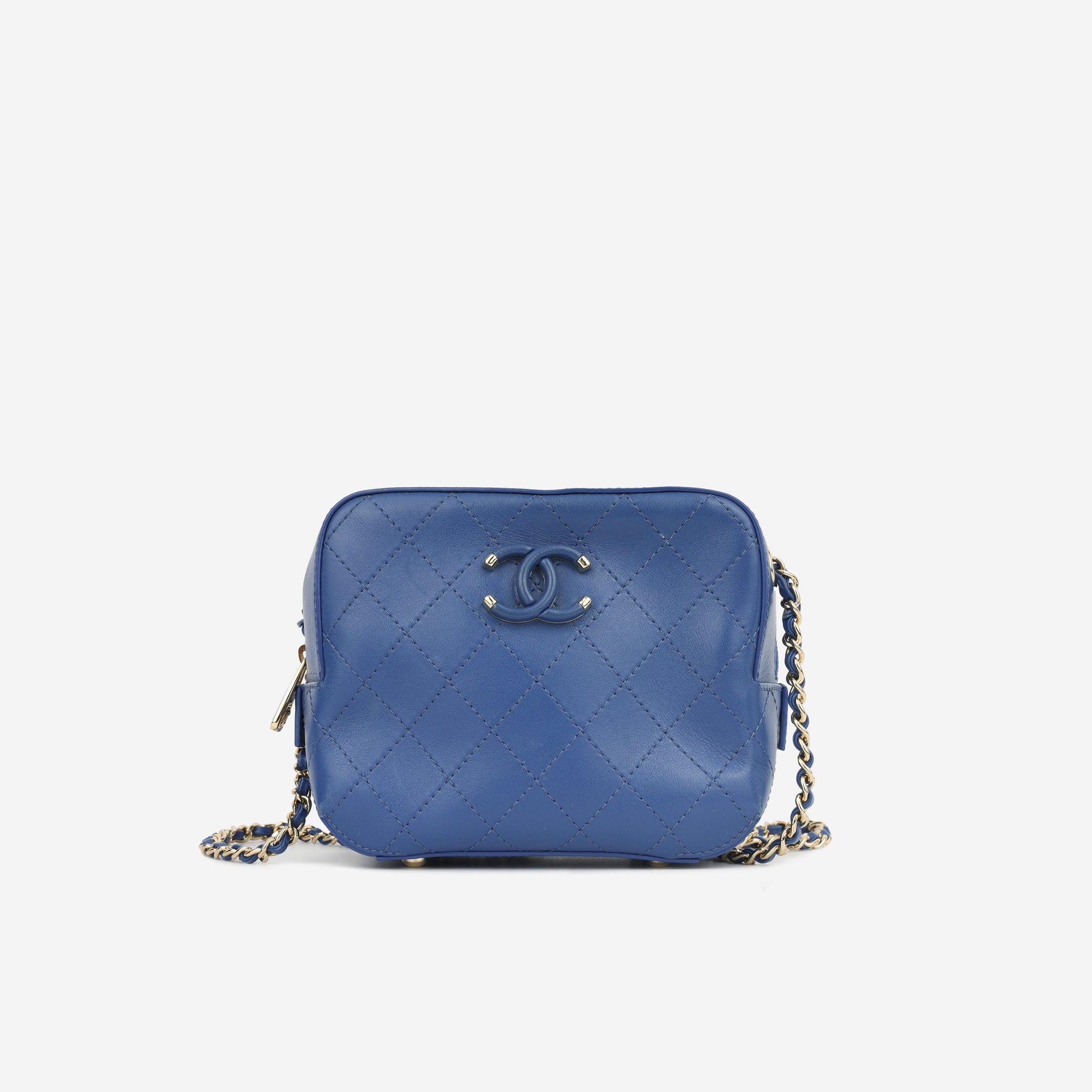 Chanel Casual Camera Case Blue