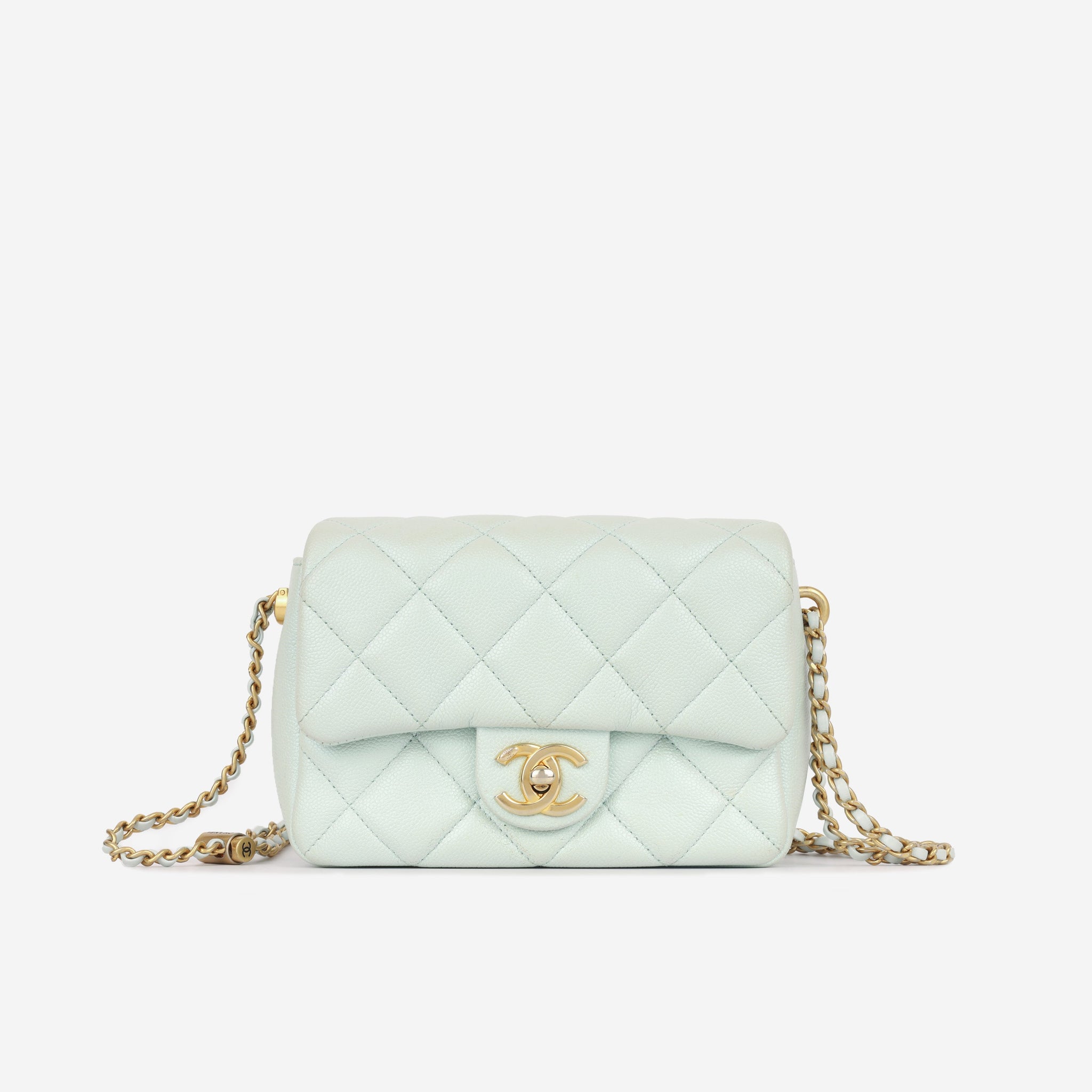 Chanel My perfect Flap Iridescent Mint